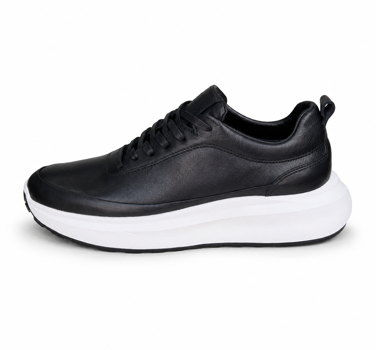 Basket en cuir - 934 Noir