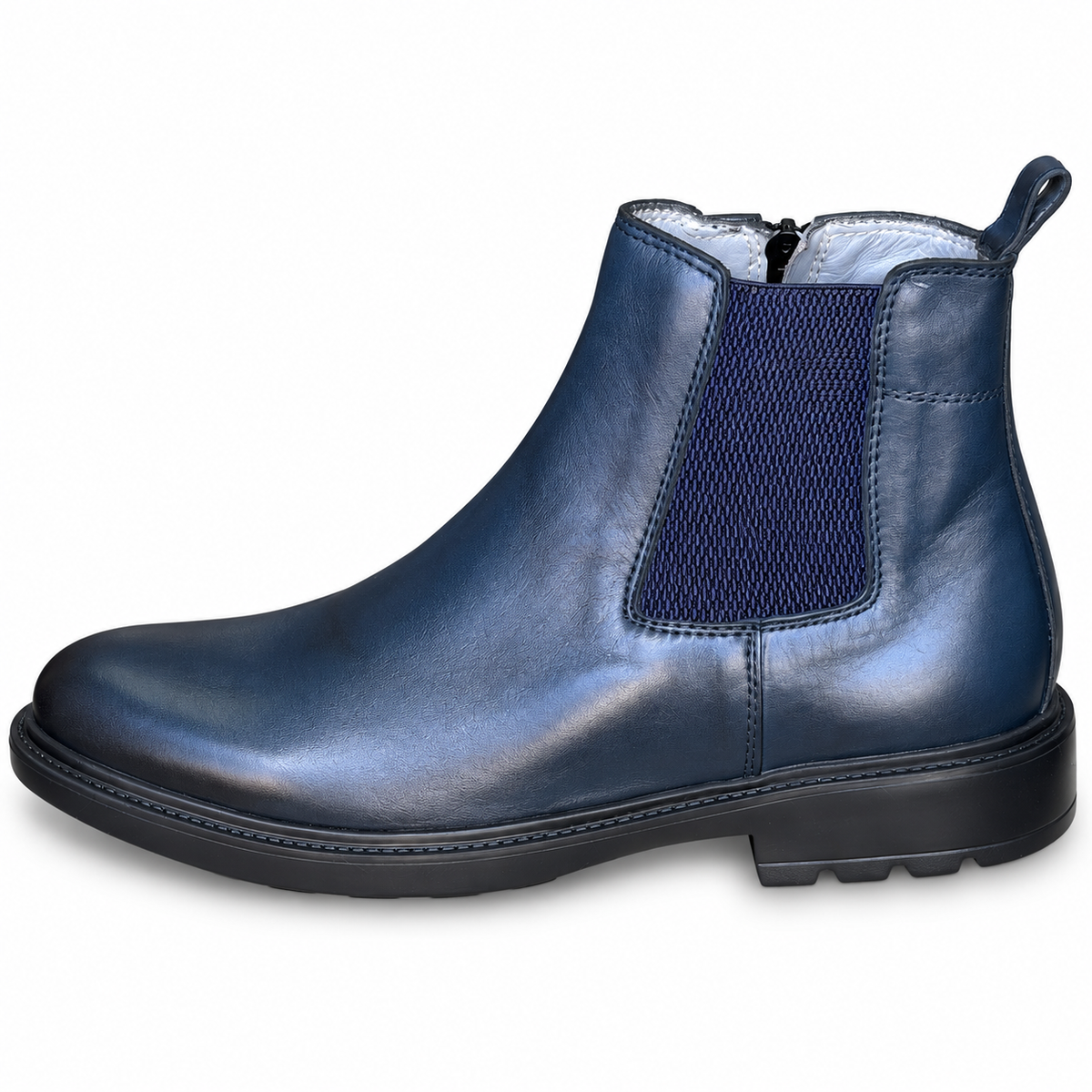 Bottine En Cuir 301 bleu