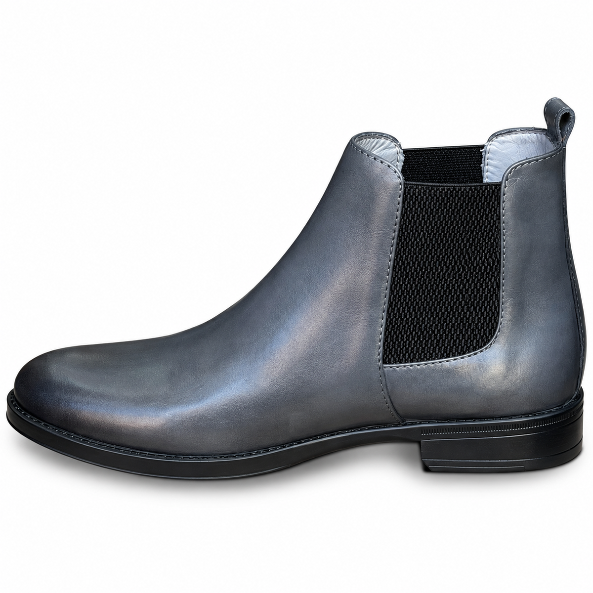 Bottine En Cuir 4060 gris