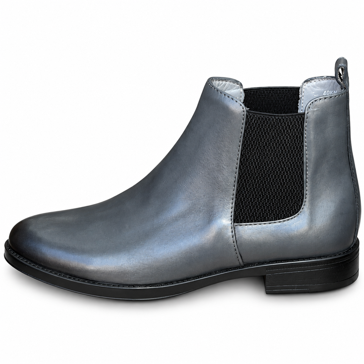 Bottine En Cuir 4060 gris