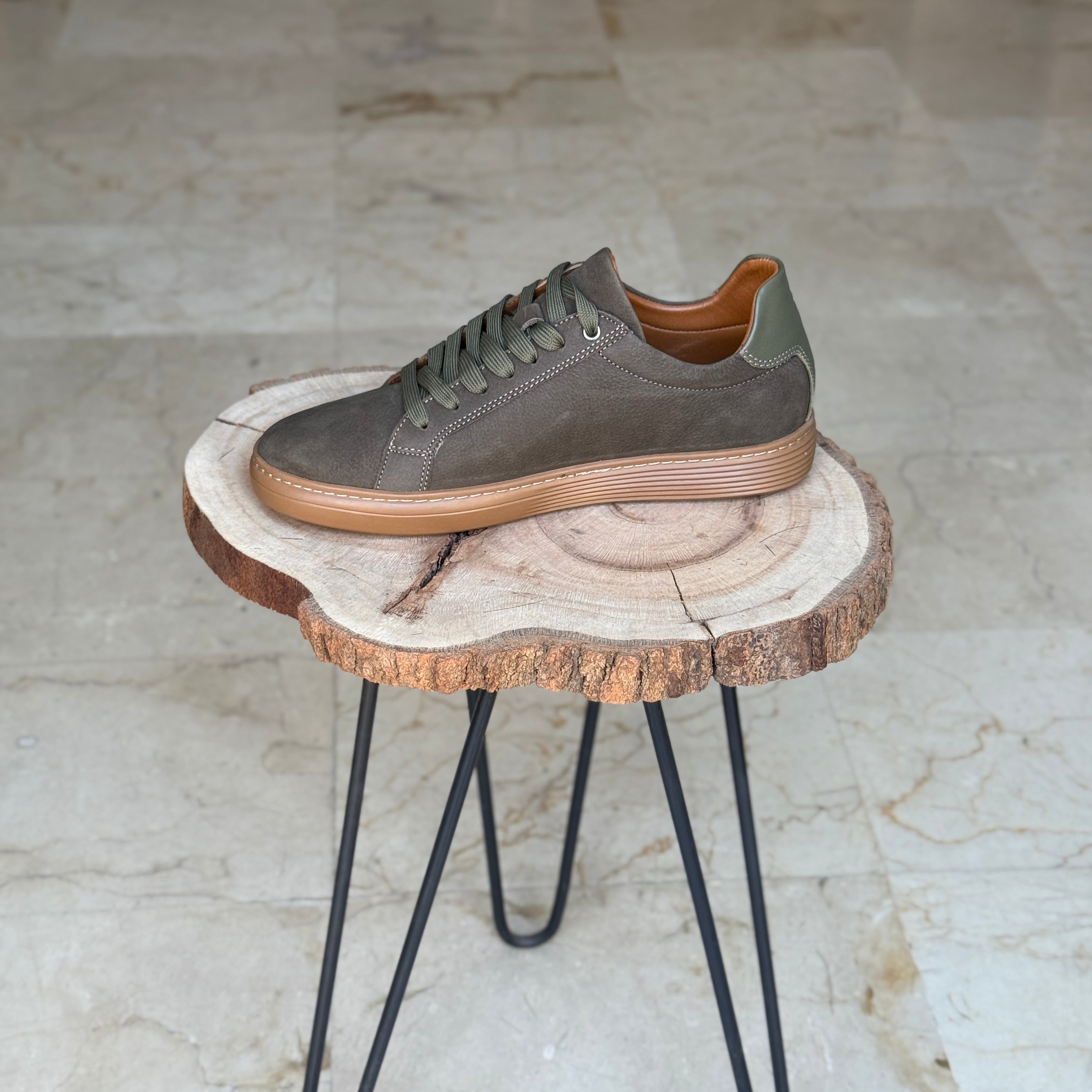 BASKET EN CUIR WILLSON 528 VERY NUBUCK
