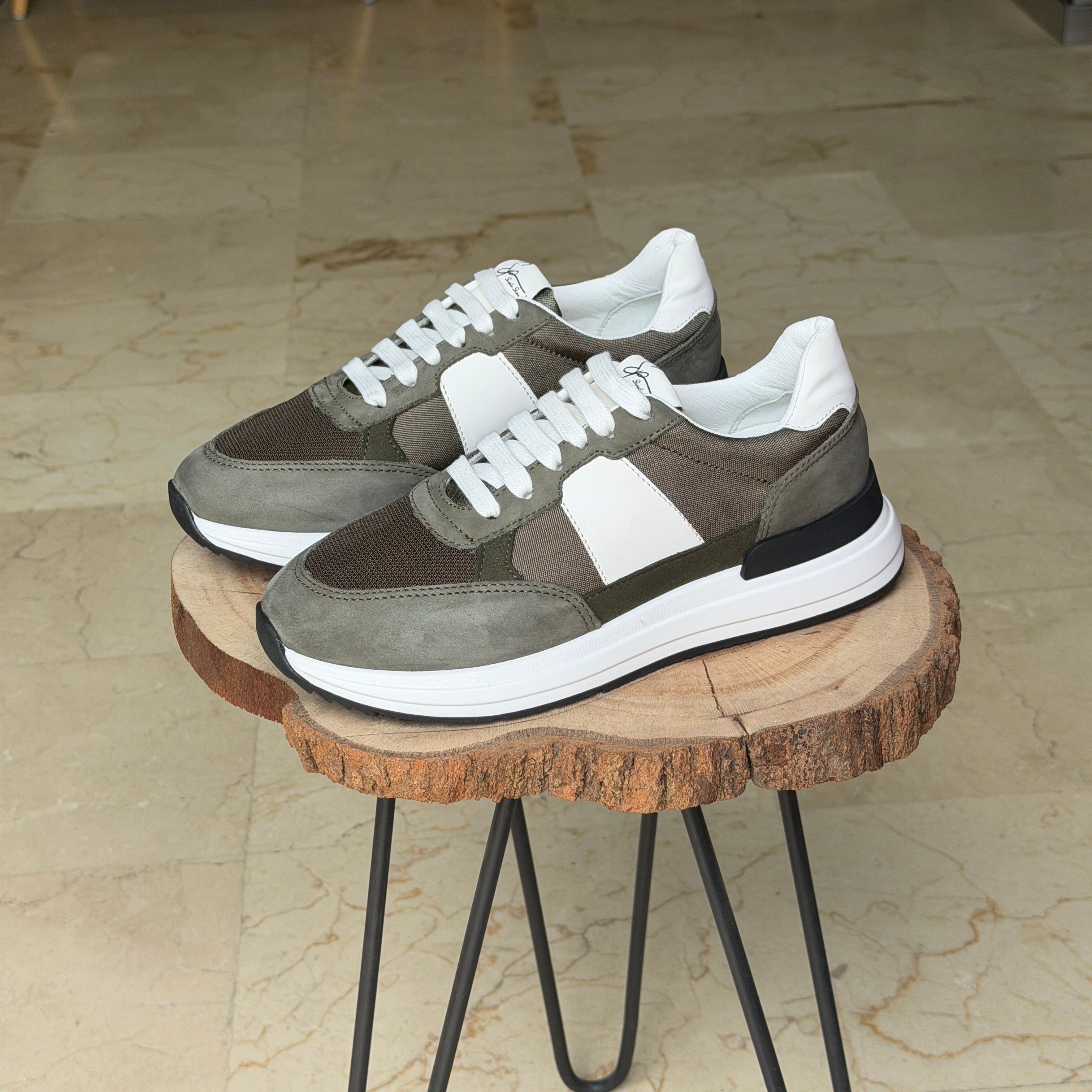 Basket LAVAIR 8513 VERT - Shopilo Shoes