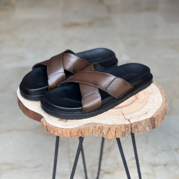 SANDALE EN CUIR  - SSS