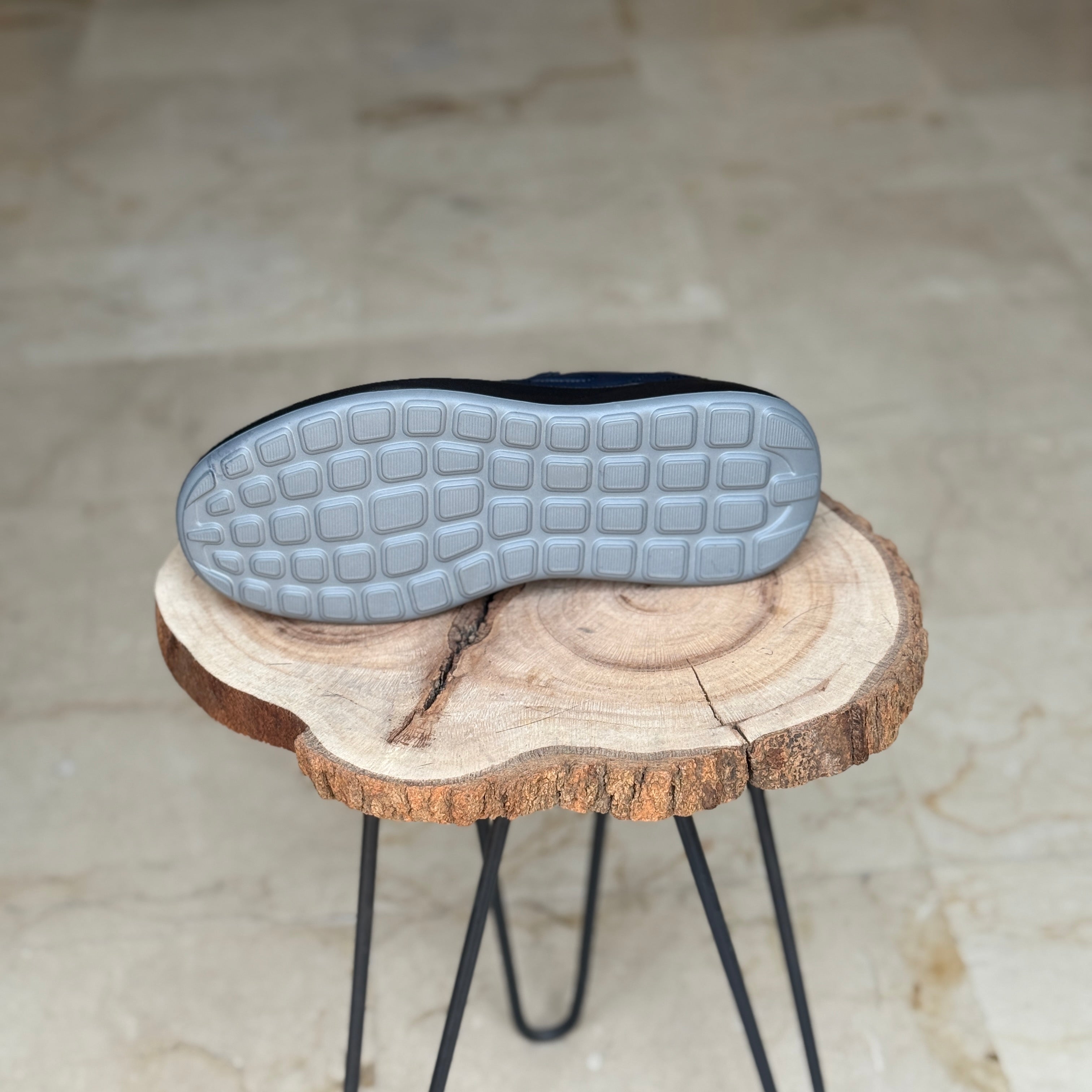 BASKET EN CUIR - 874 BLEU