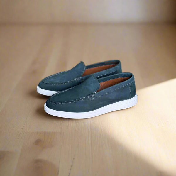 MOCASSIN EN CUIR LOAFER 710 VERT
