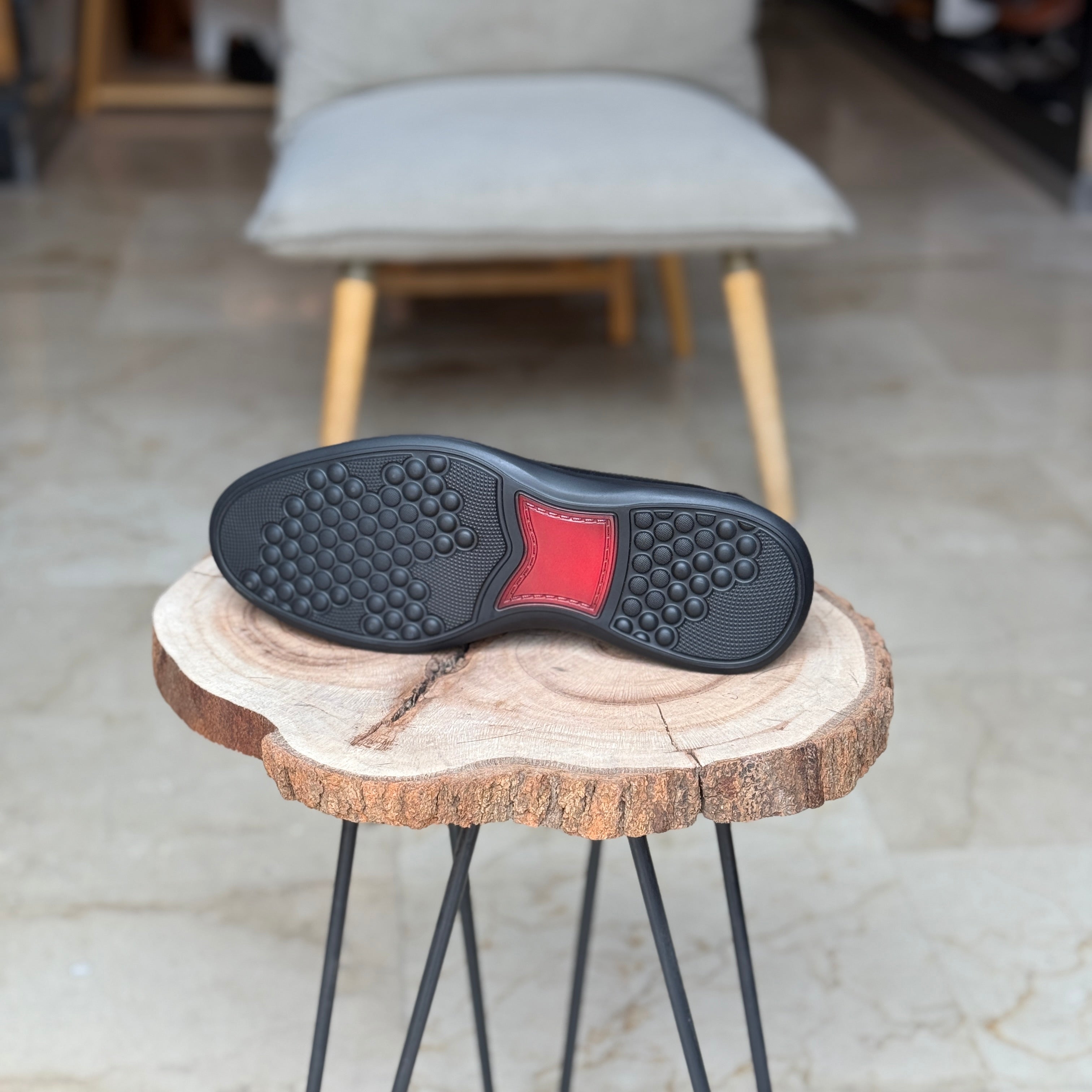 CHAUSSURES EN CUIR VÈRITABLES ELLEGANO 444 NOIR