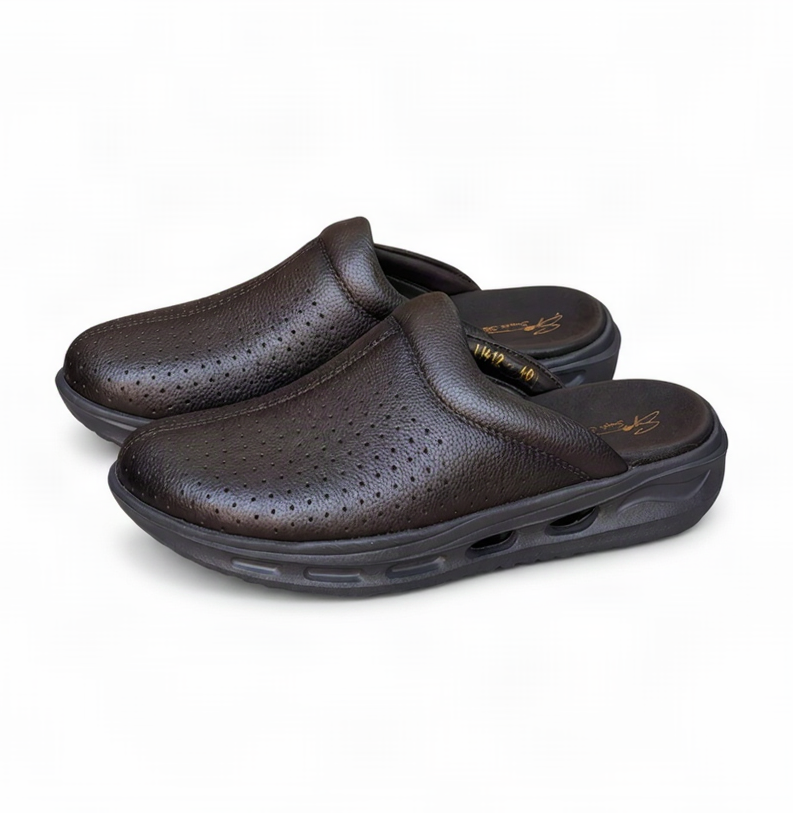 Sabot Ultra Confortable L1412 MARRON - Shopilo Shoes