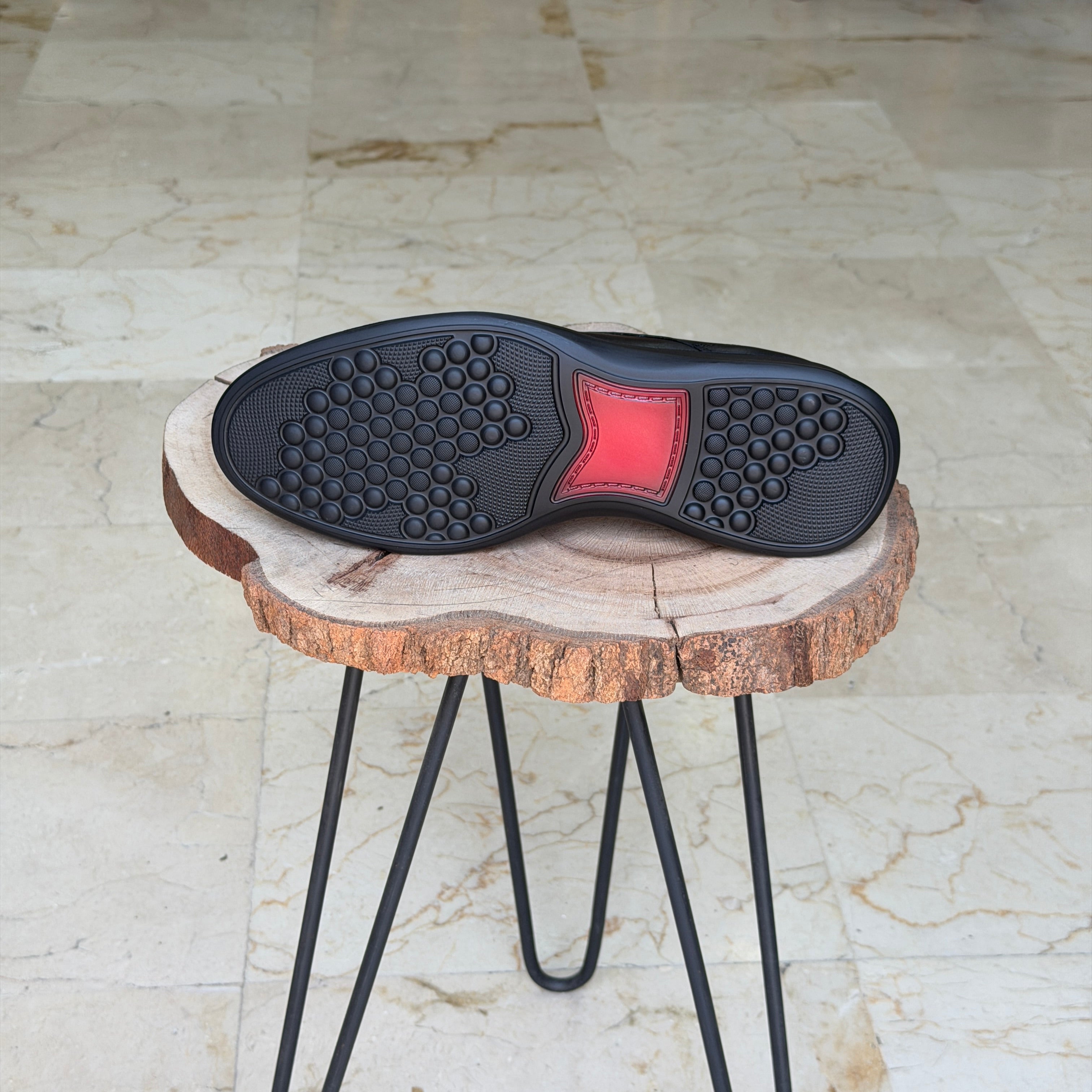CHAUSSURES EN CUIR ELLEGANO 341 NOIR