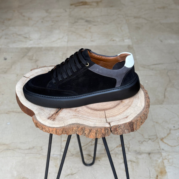 BASKET EN CUIR  L’ALLURE 709 NOIR