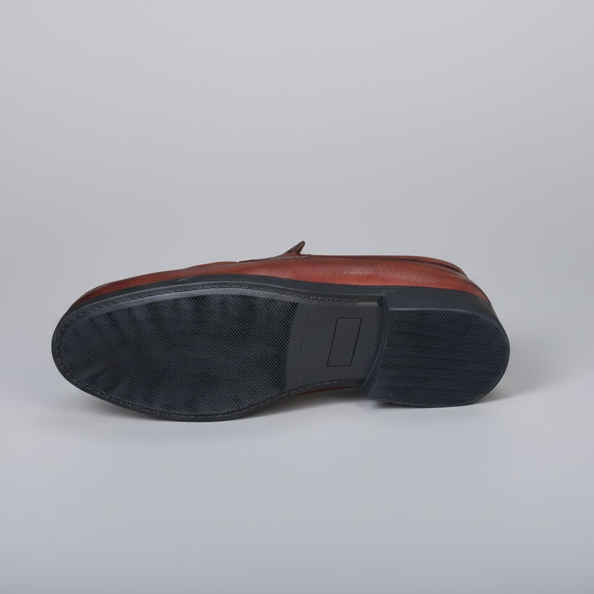 CHAUSSURES EN CUIR DEXTER TABAC - Shopilo Shoes