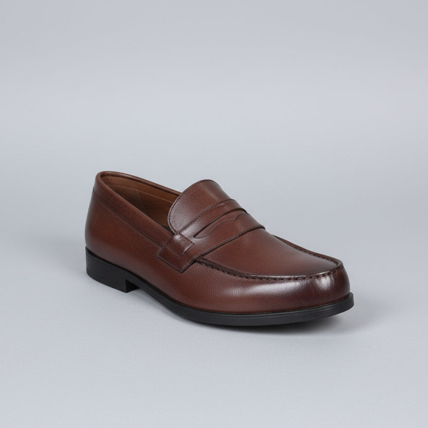 CHAUSSURES EN CUIR DEXTER MARRON