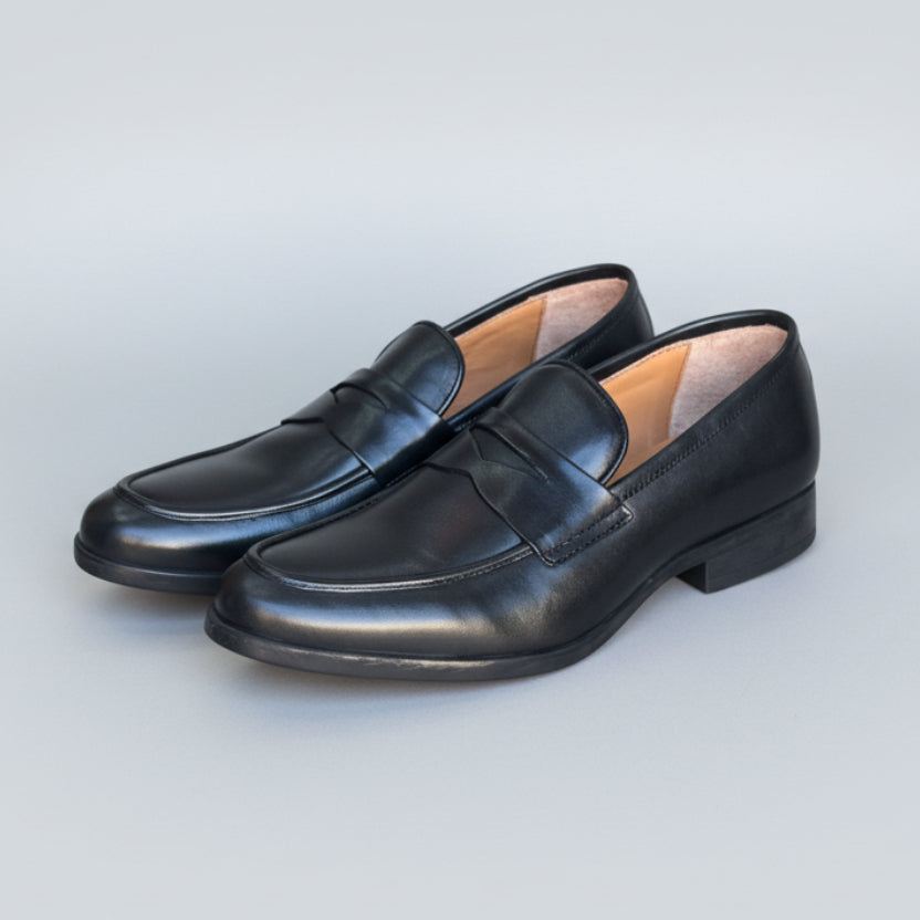Loafer Cuir Luxe Homme - NOIR
