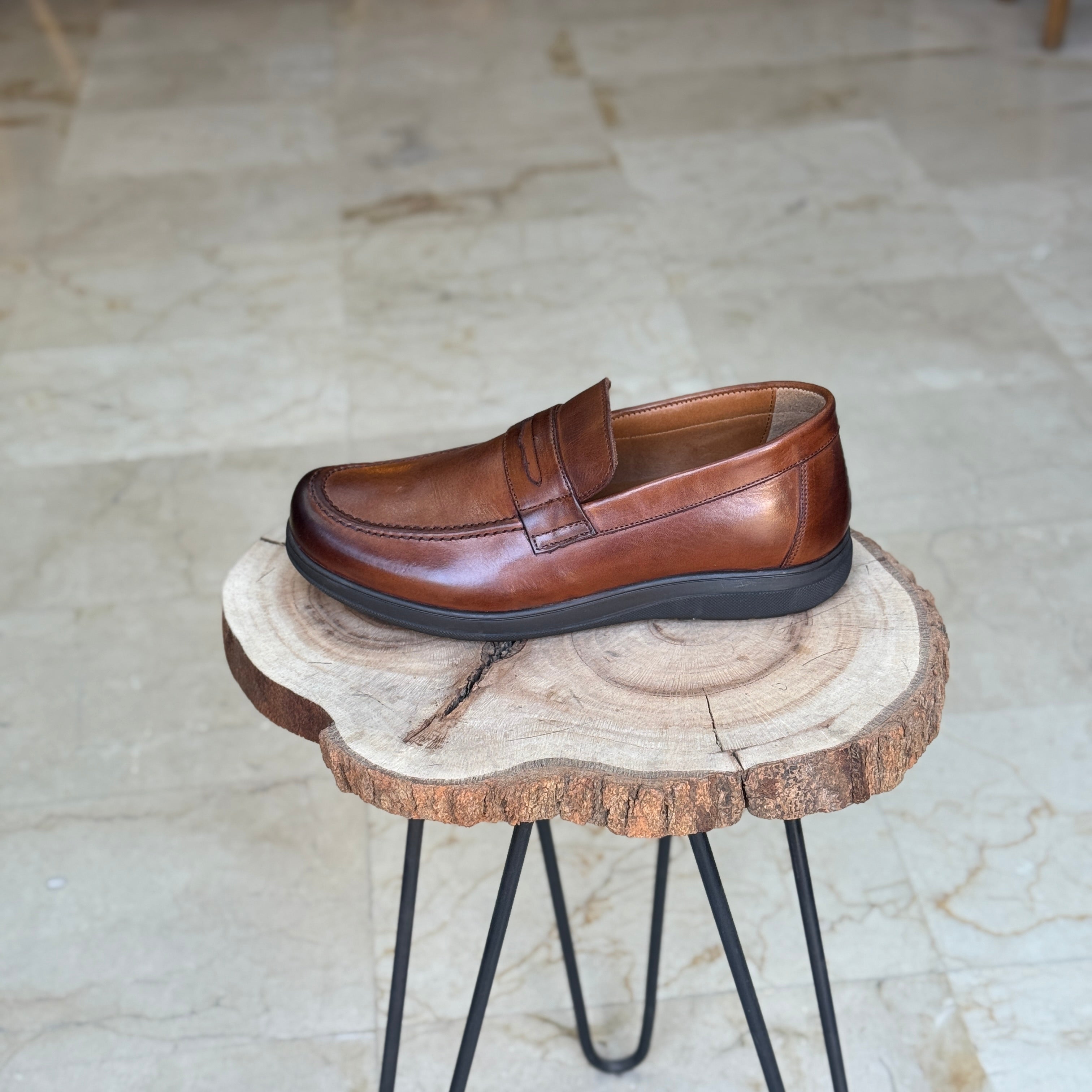 CHAUSSURE MEDICAL EN CUIR 09TABA