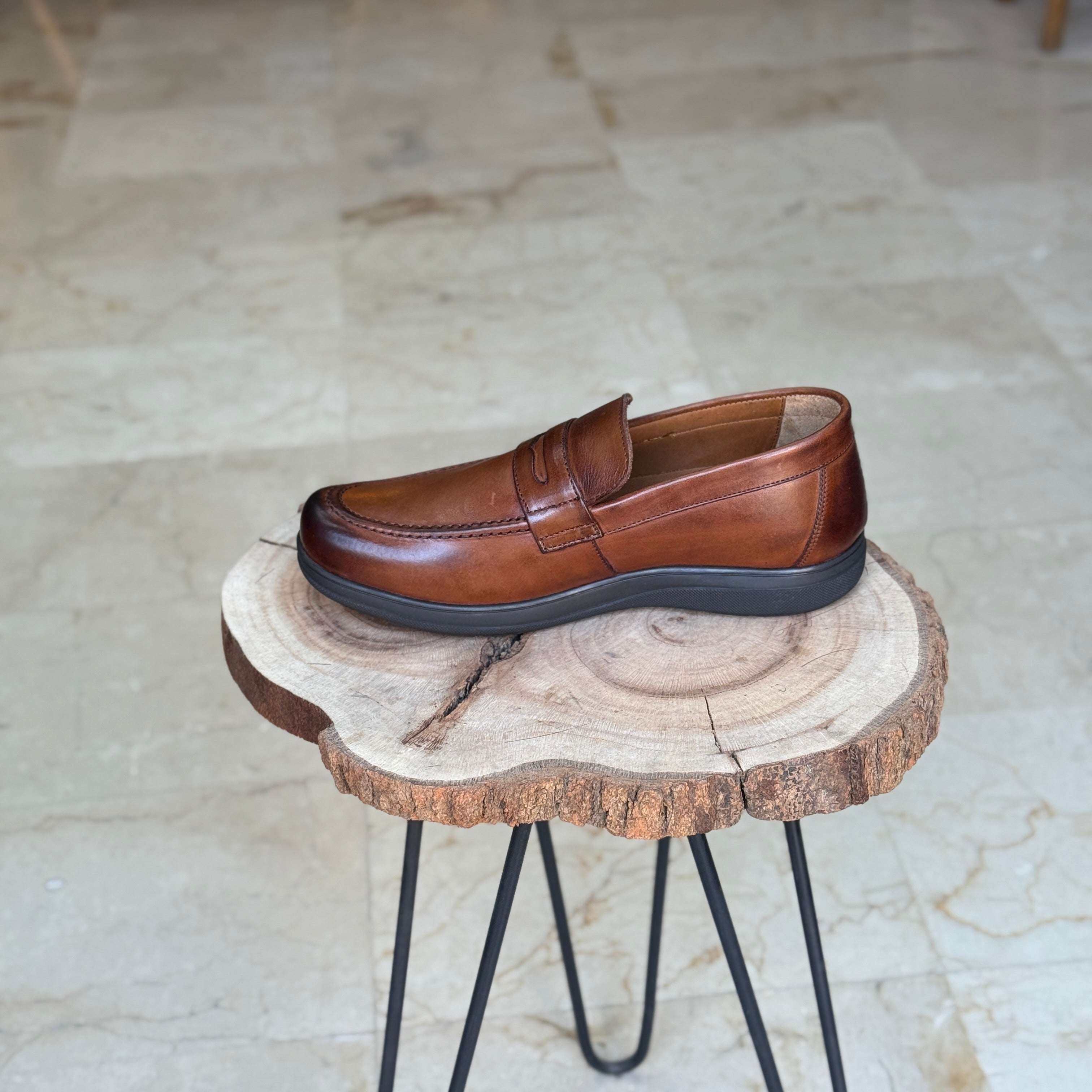 CHAUSSURE MEDICAL EN CUIR 09TABA