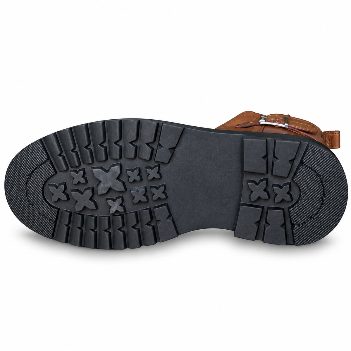 Bottine En Cuir N400 marron