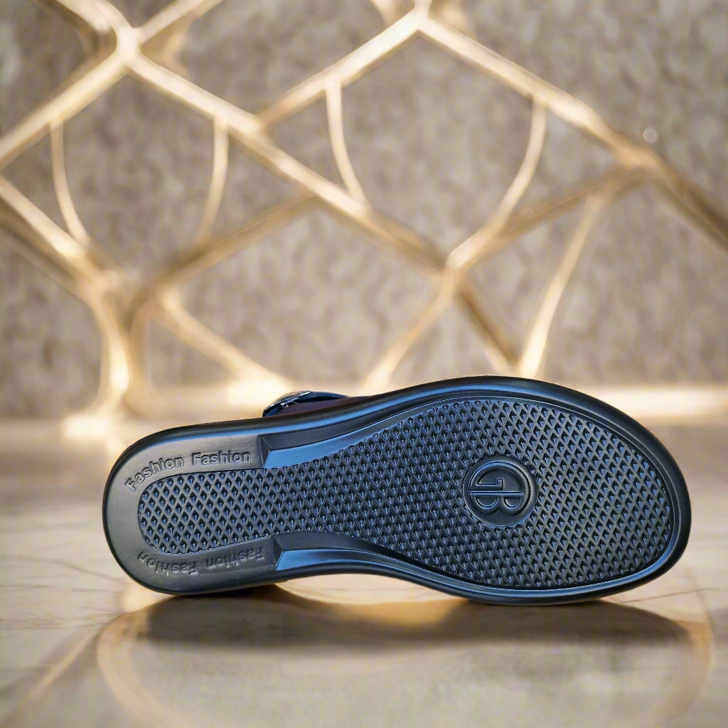 Sendale En Cuir R113 Bleu