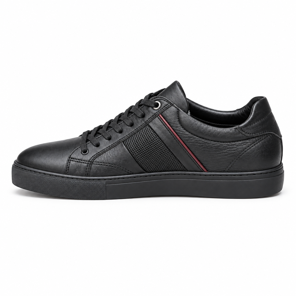 Baskets en Cuir standard 718 noir - Shopilo Shoes
