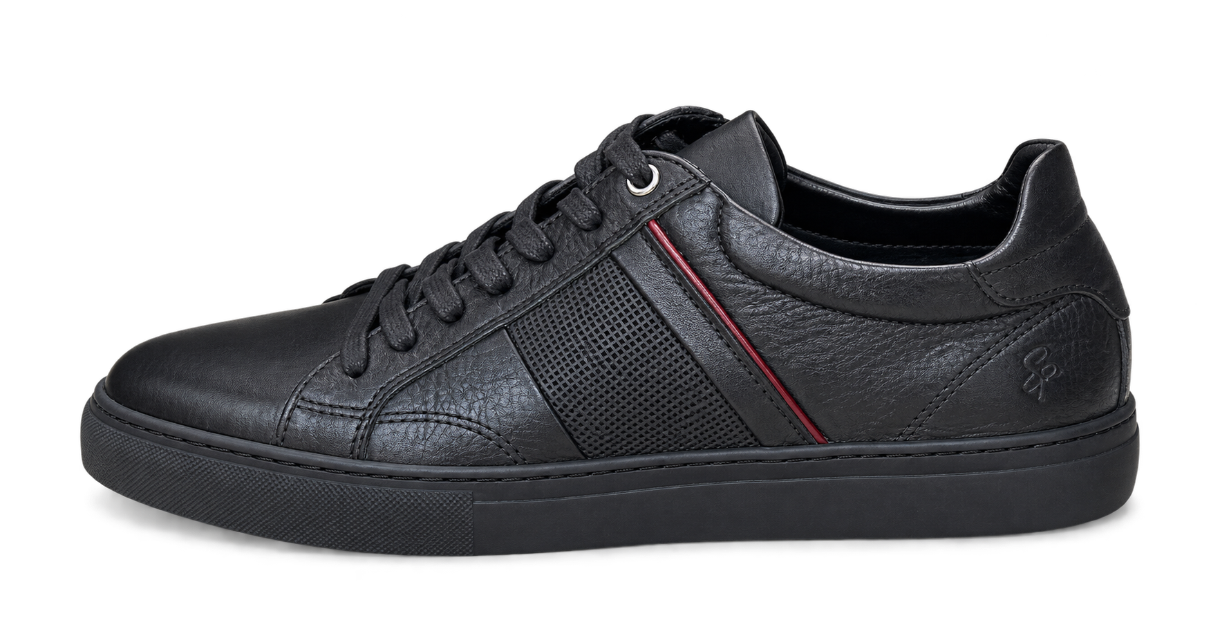 Baskets en Cuir standard noir