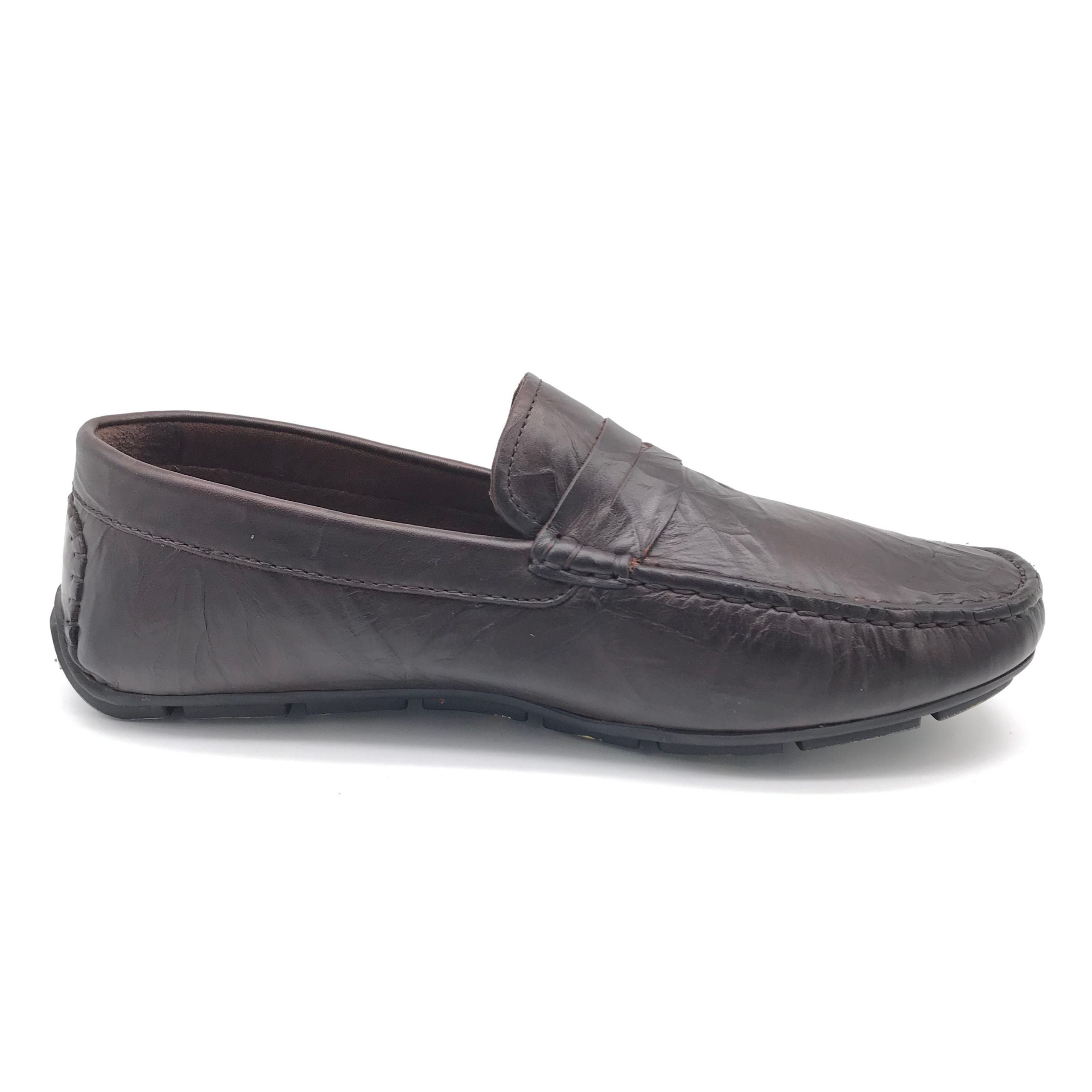 Mocassin En Cuir &1827&Marron