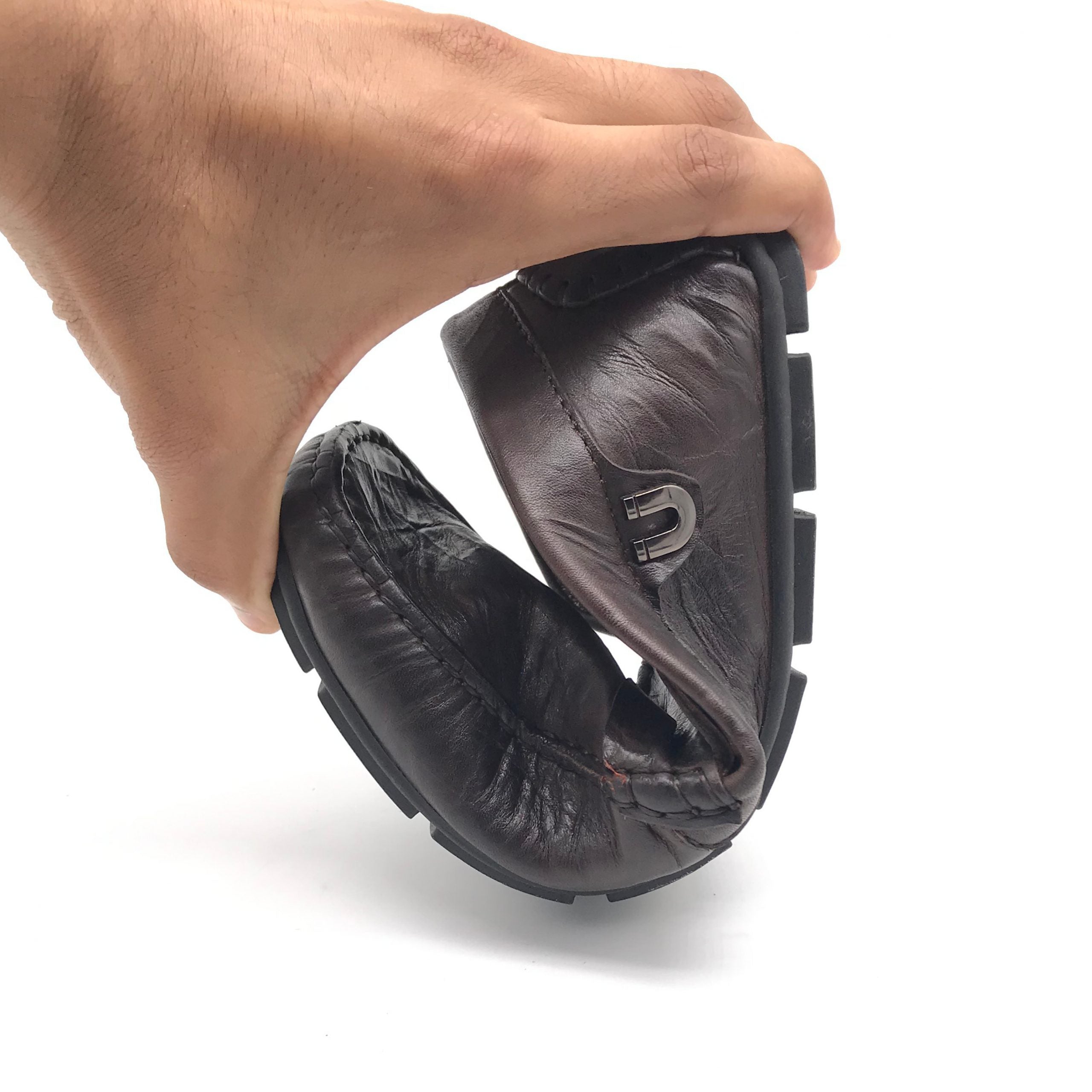 Mocassin En Cuir &1827&Marron