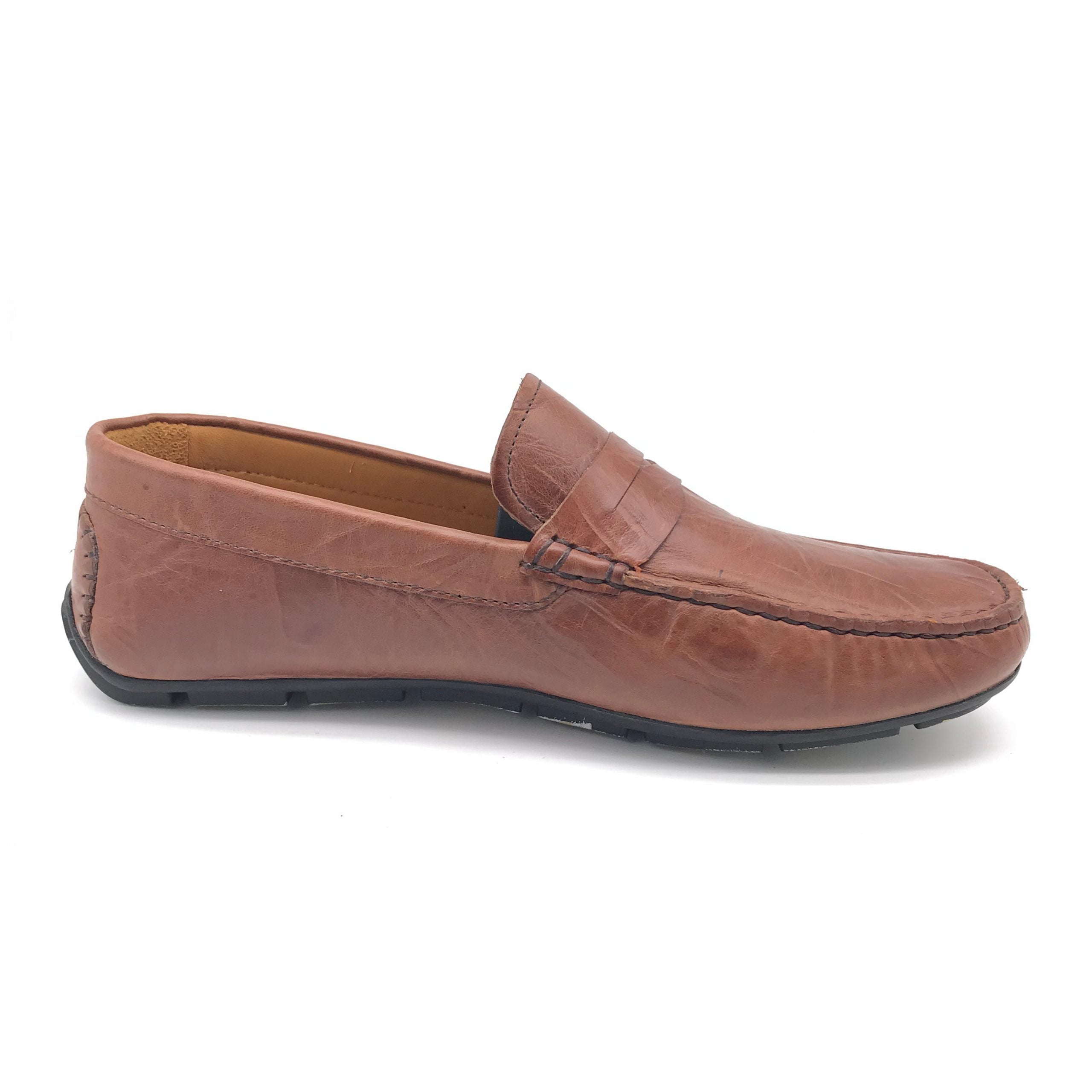 Mocassin En Cuir &1827&Taba