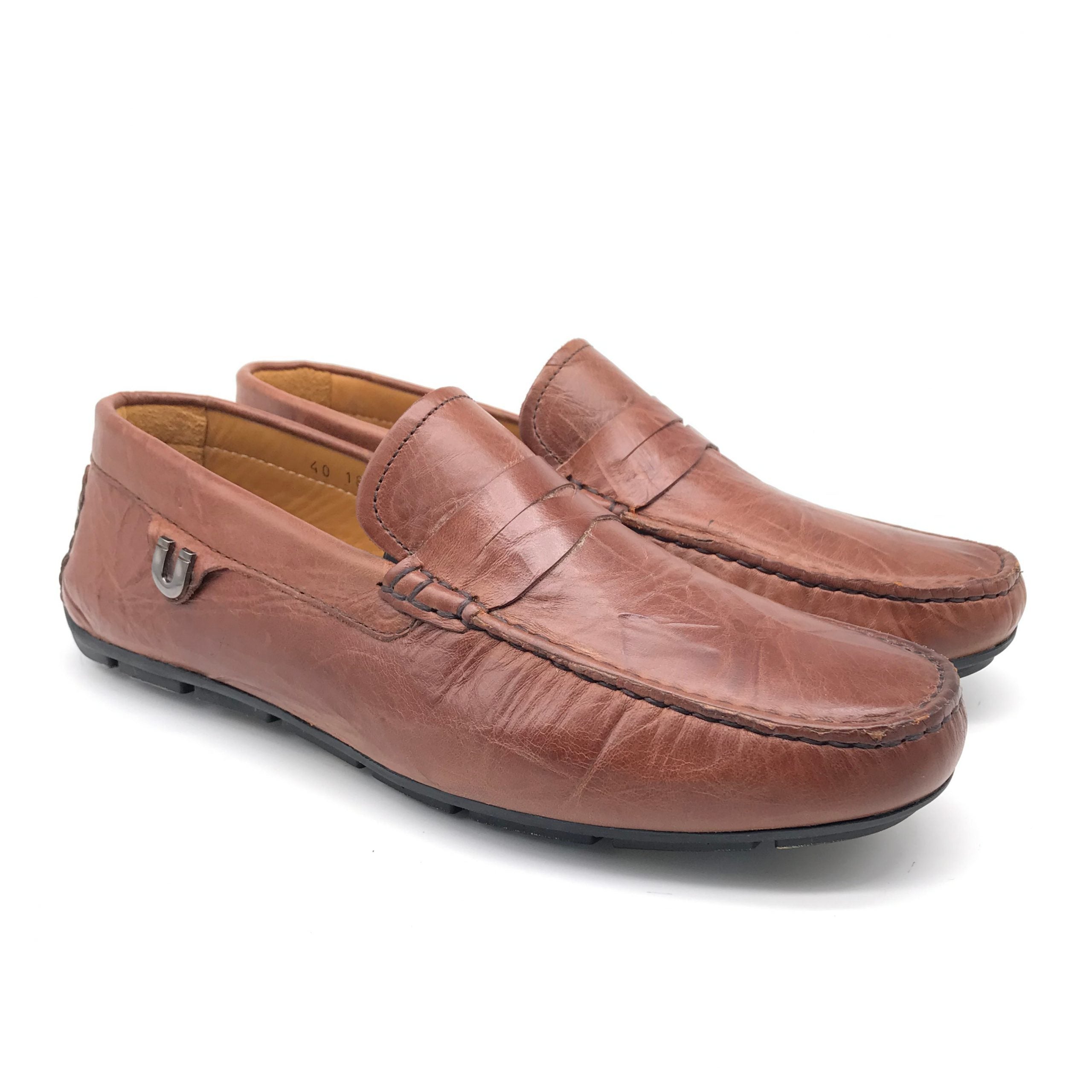 Mocassin En Cuir &1827&Taba