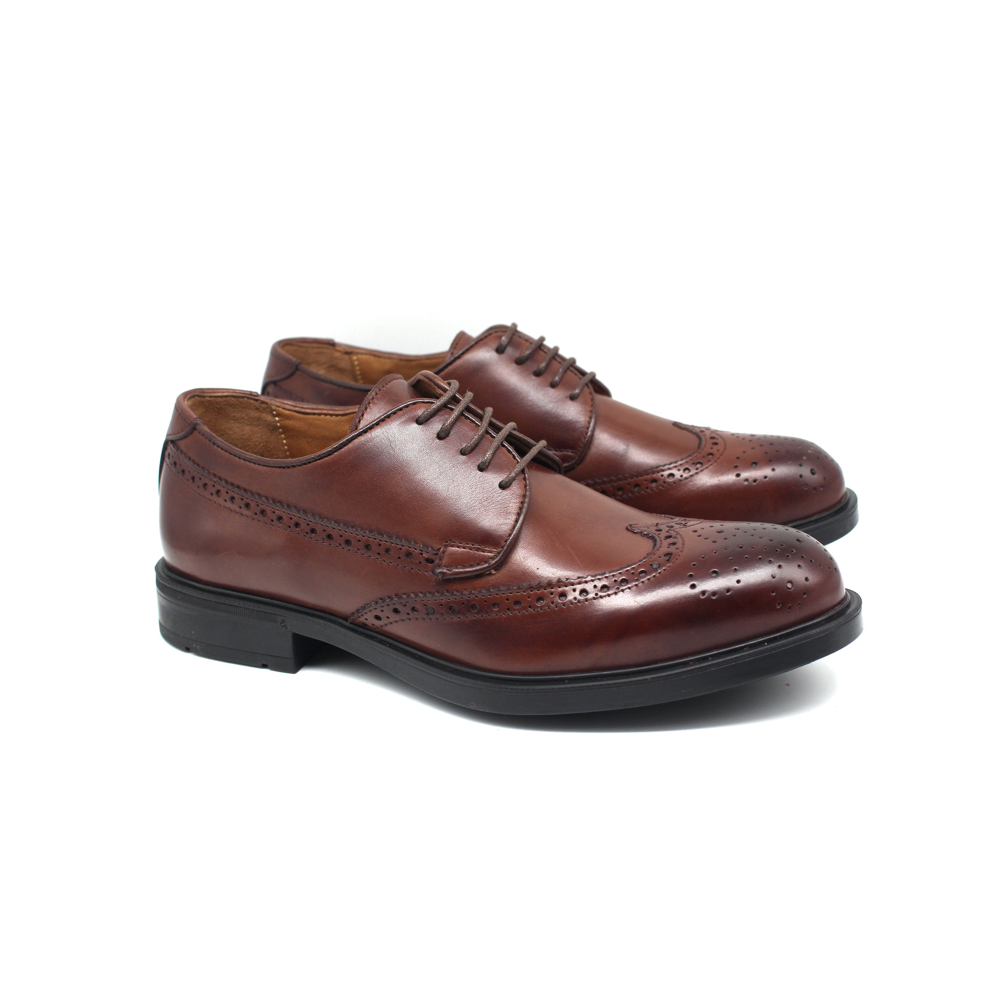 Chaussure Class en Cuir Ref: 1763 Marron Foncé