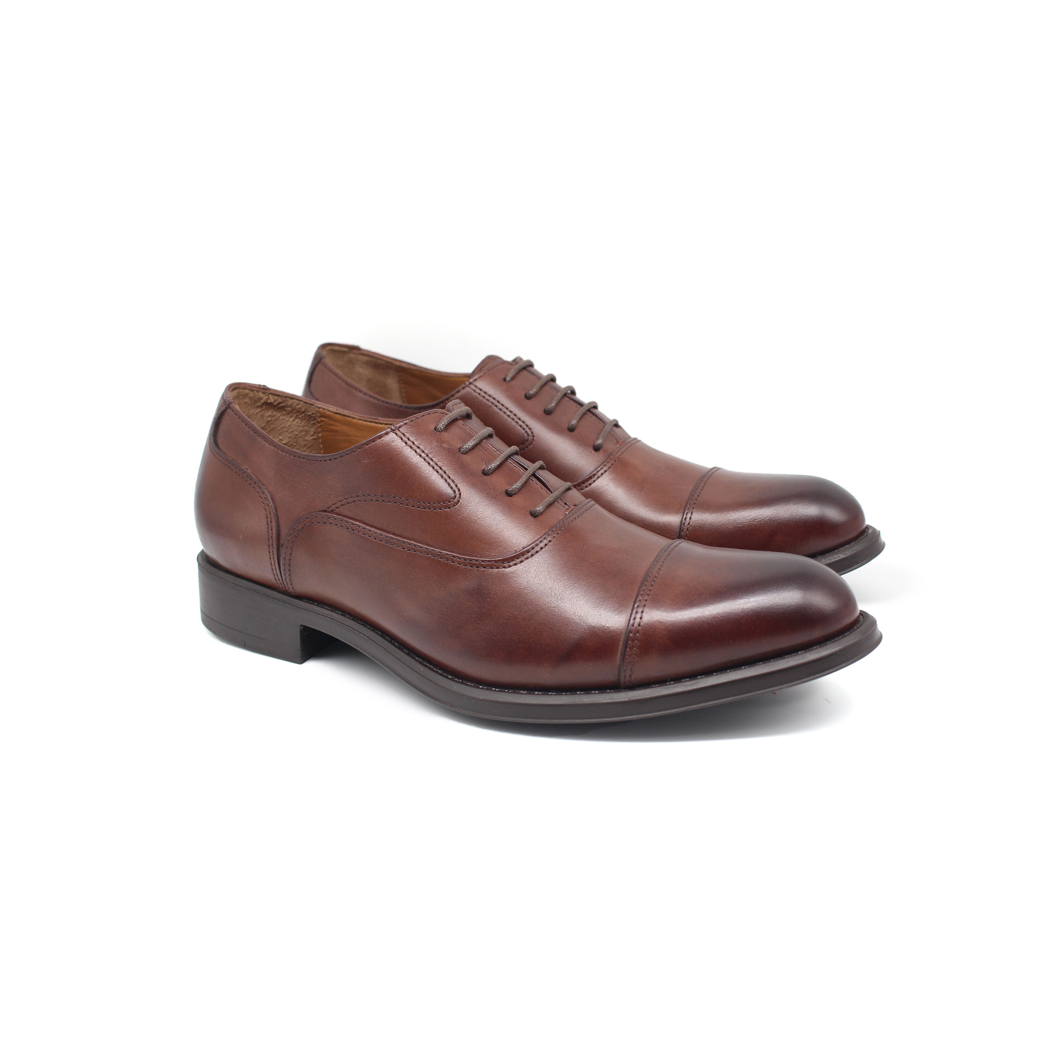 Chaussure Class en Cuir Ref: 1891 Marron Foncé