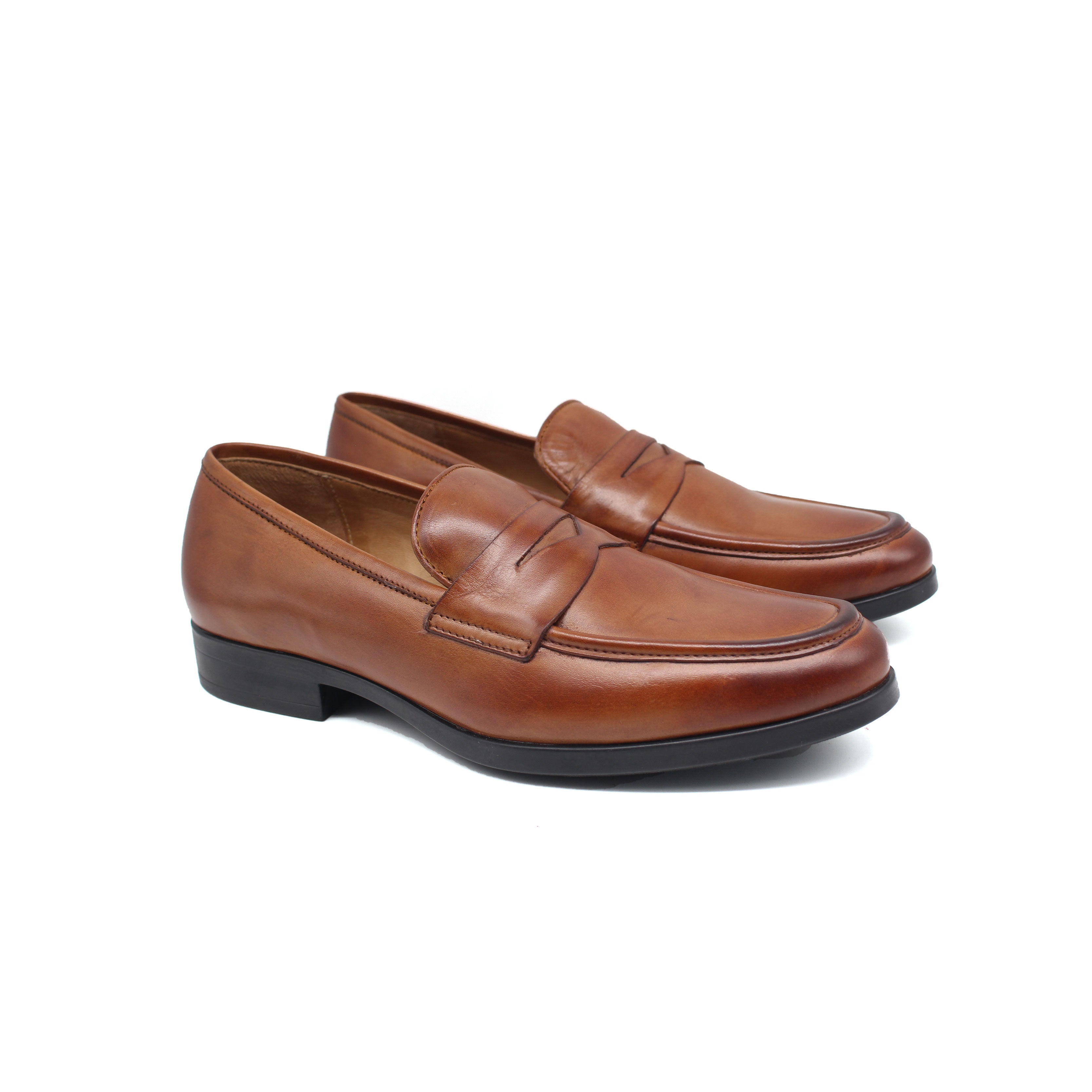 Chaussure Class en Cuir Ref: 40312 Marron Clair 2K23