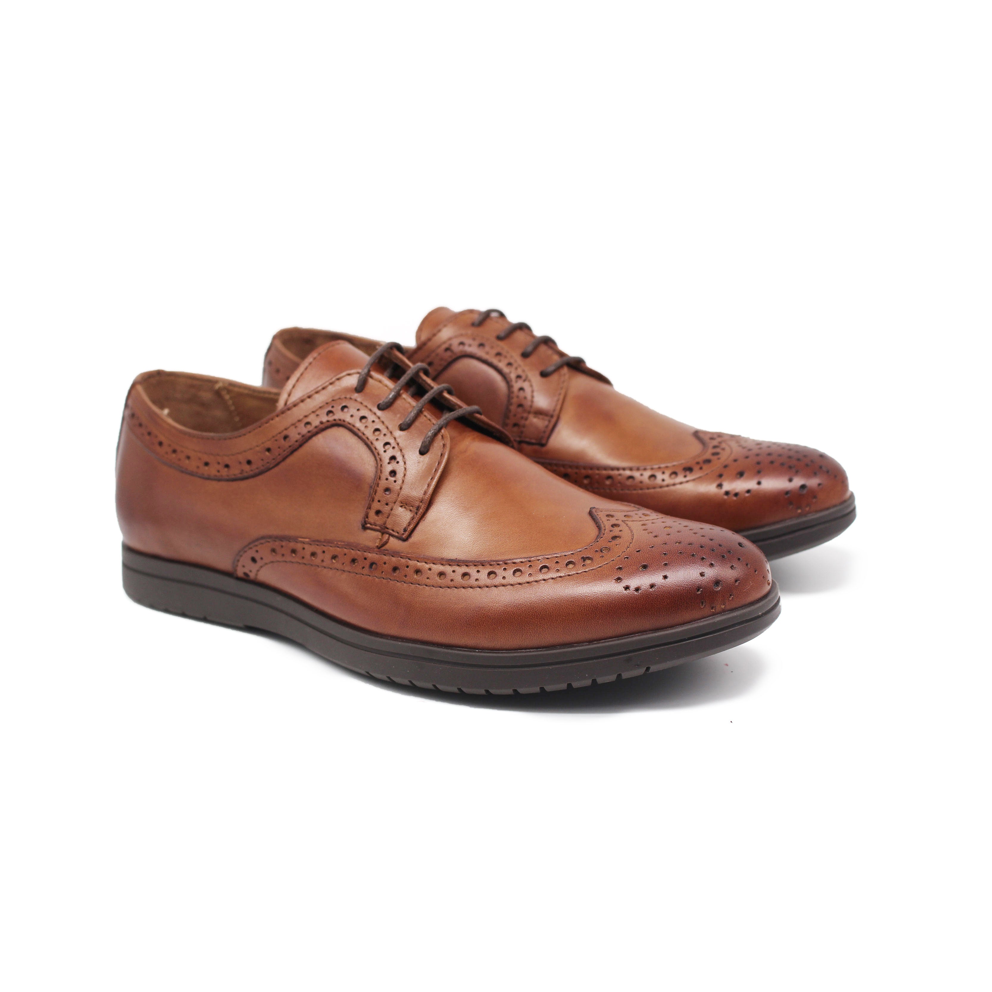 Chaussure Class En Cuir Ref : 325 Marron ClAIR DD