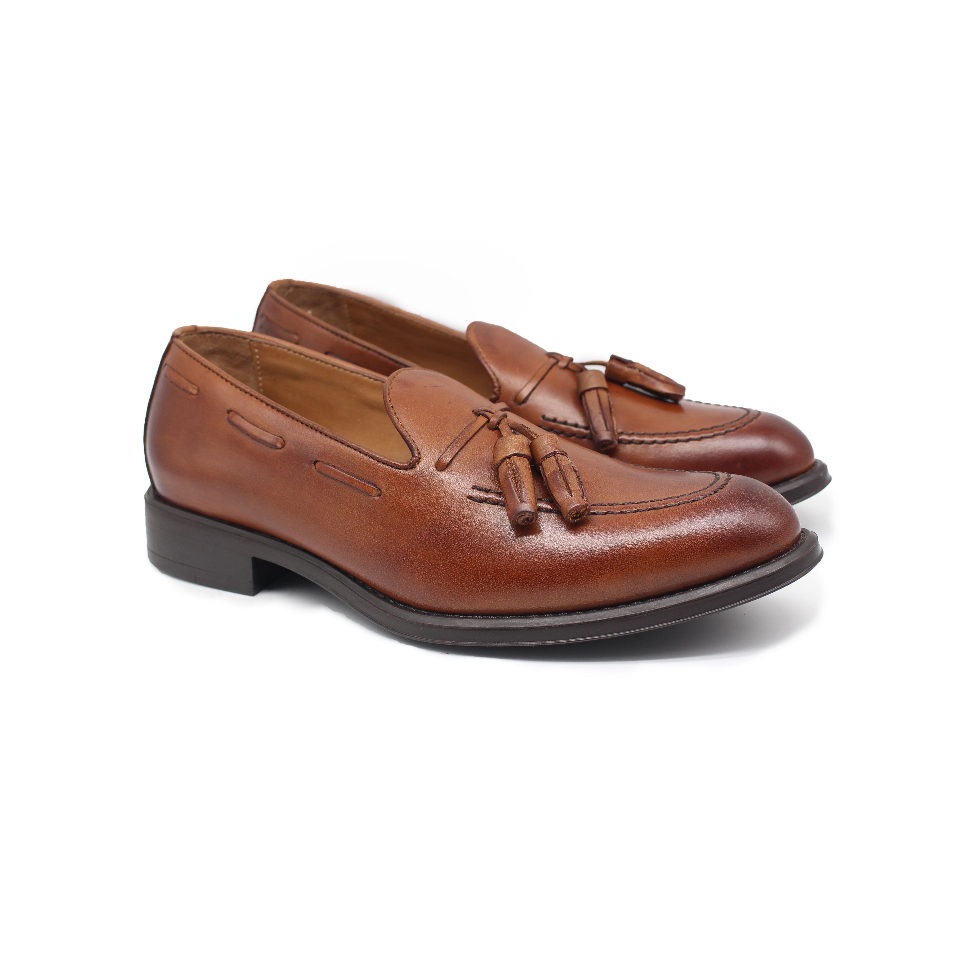 Chaussure Class en Cuir Ref: 214 Marron Clair