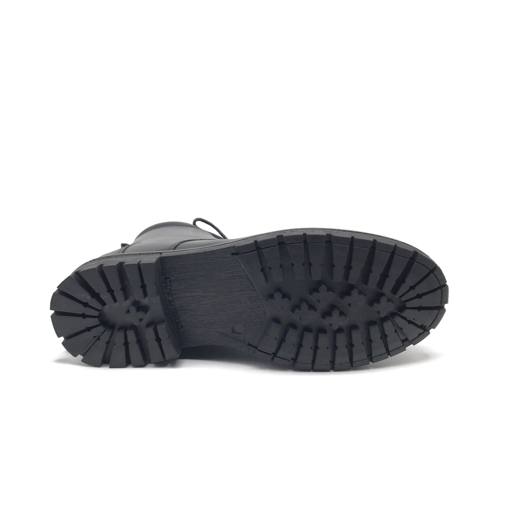 Ref: 409 Bottine en Cuir Noir SOLD