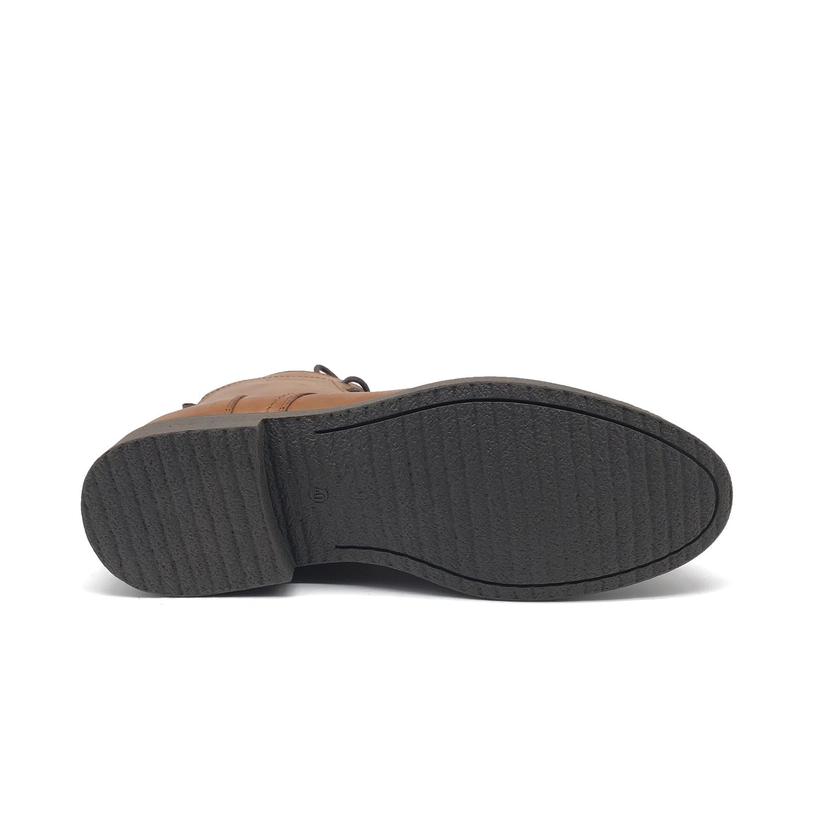 Ref: 003 Bottine en Cuir Marron Clair Pr23