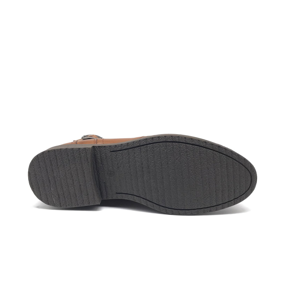 Ref: 6057 Bottine en Cuir Noir pr23 - Shopilo Shoes