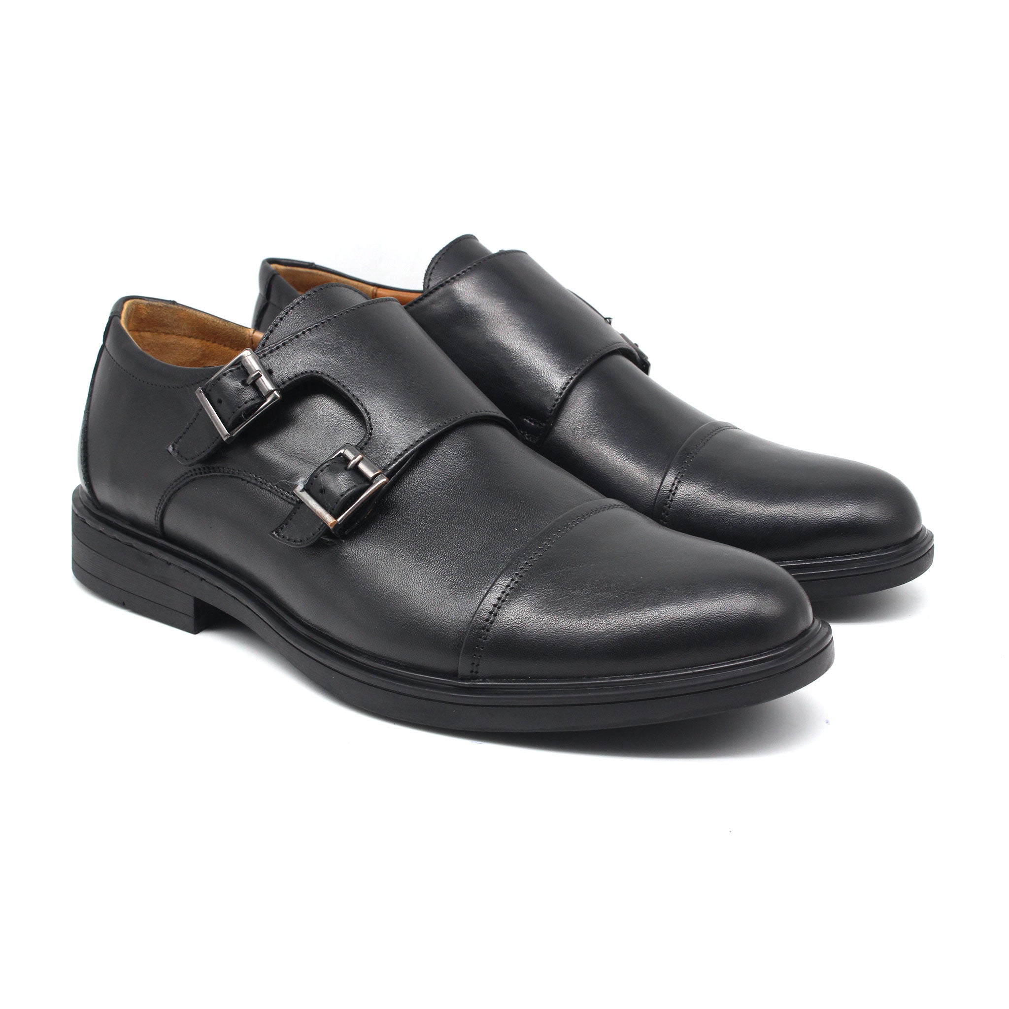 REF:  0154 CHAUSSURE CLASS EN CUIR NOIR