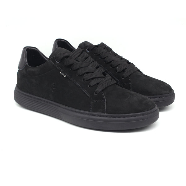 REF: 528 BASKET EN CUIR NOIR-N B24K