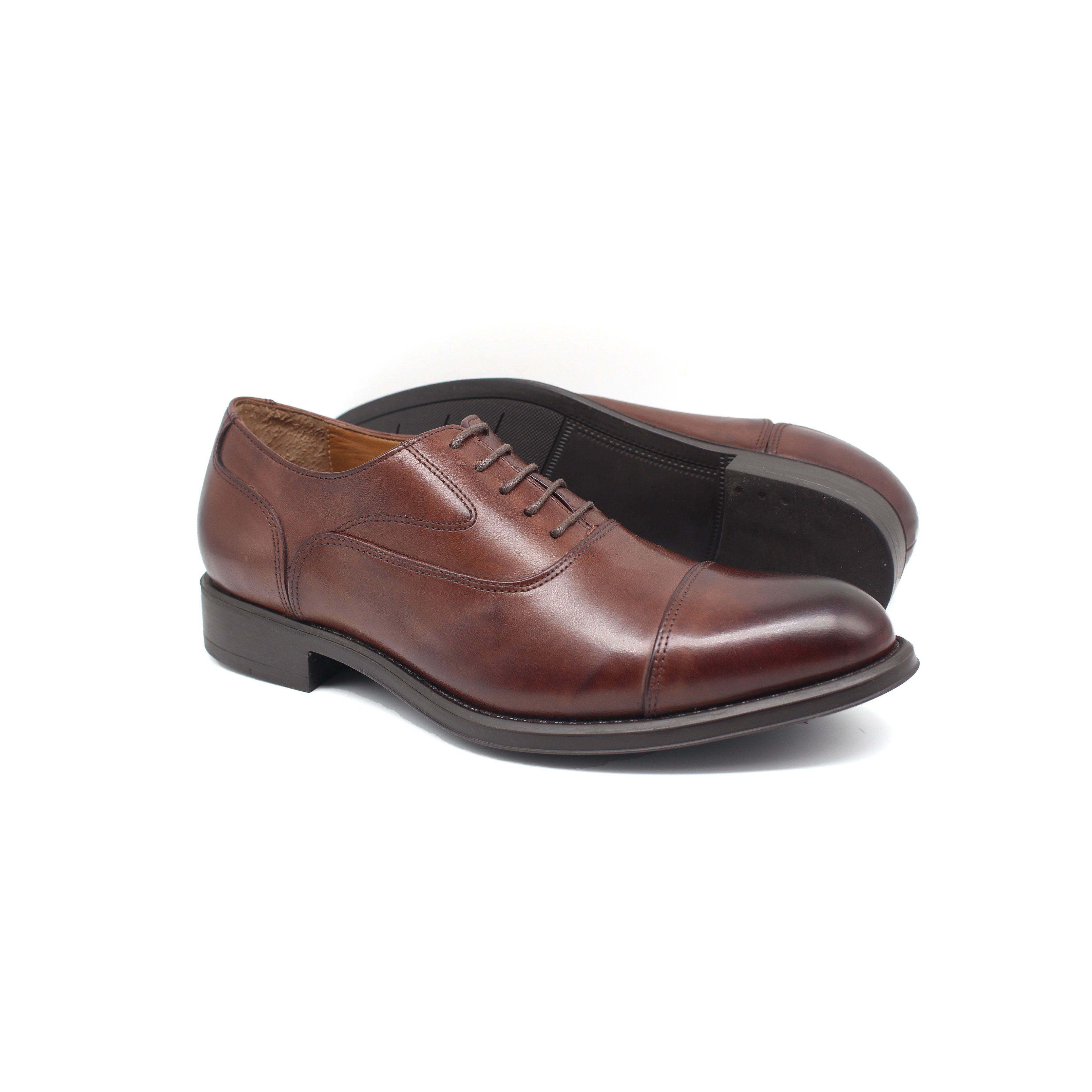 Chaussure Class en Cuir Ref: 1891 Marron Foncé