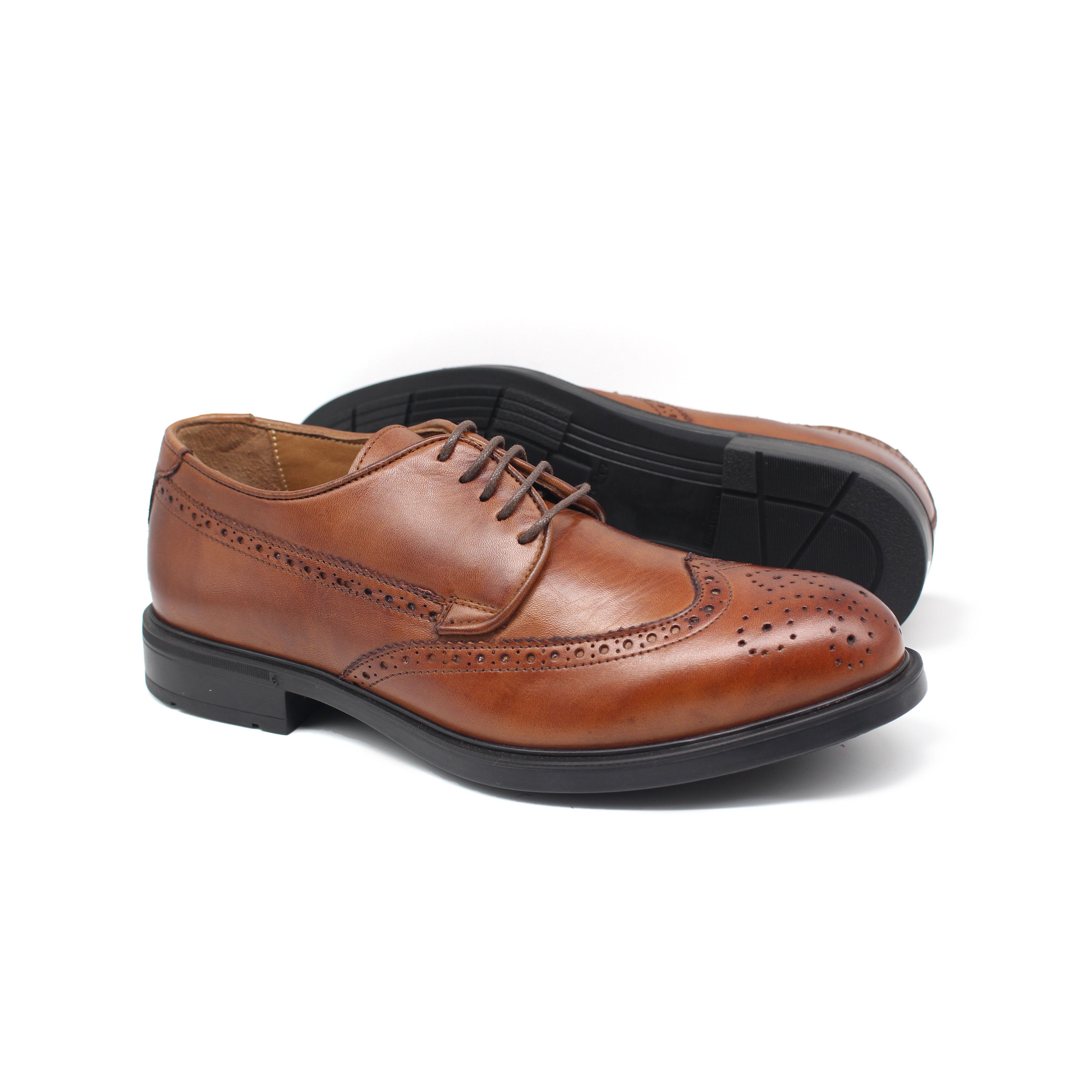 Chaussure Class en Cuir Ref: 1763 Marron Clair