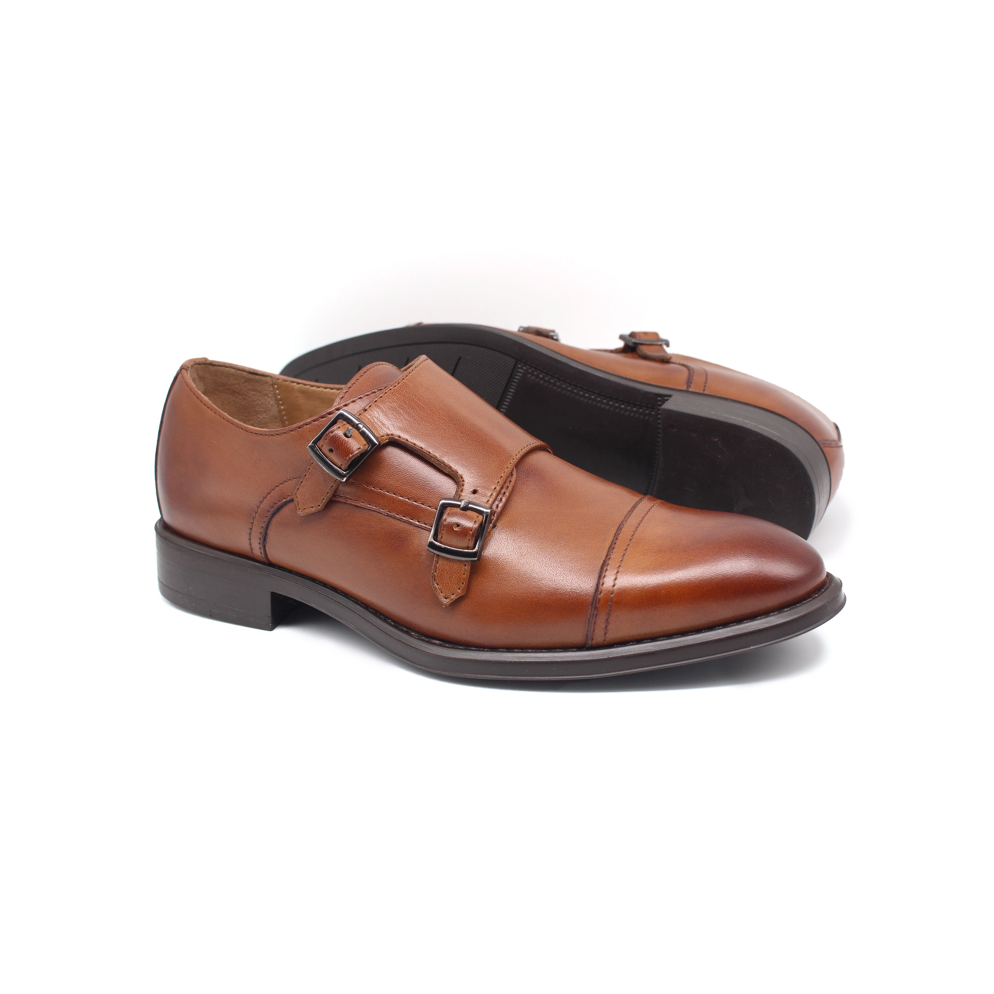 Chaussure Class en Cuir Ref: 610 Marron Clair