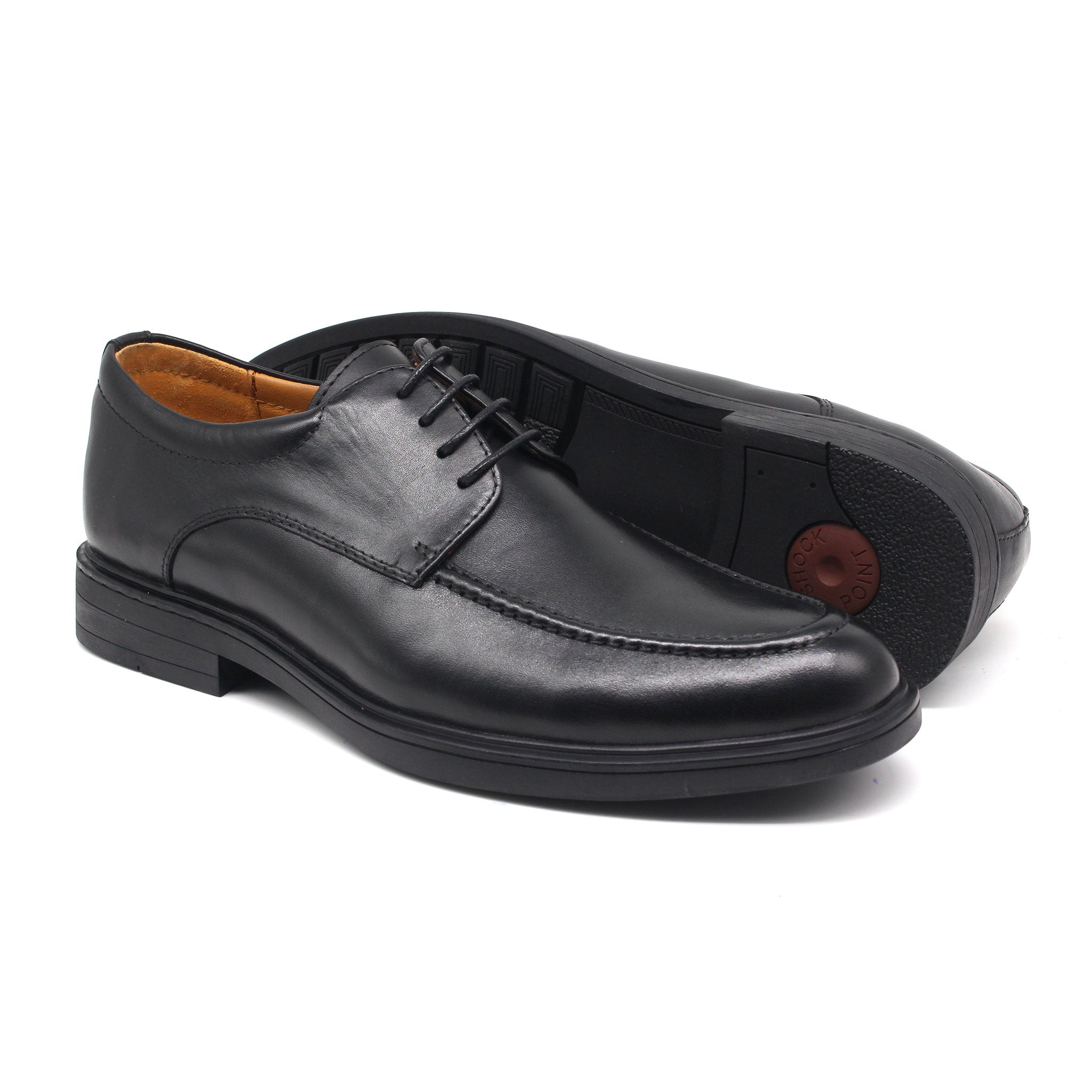 REF:  259 CHAUSSURE CLASS EN CUIR NOIR