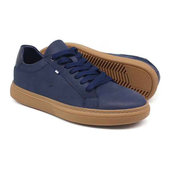 REF: 528 BASKET EN CUIR BLUE-T-N B24K
