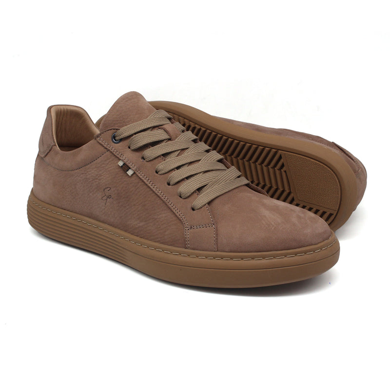 REF: 528 BASKET EN CUIR BEIGE B24K
