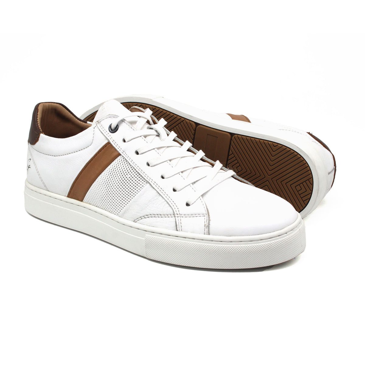 Basket en cuir standard 718 blanc