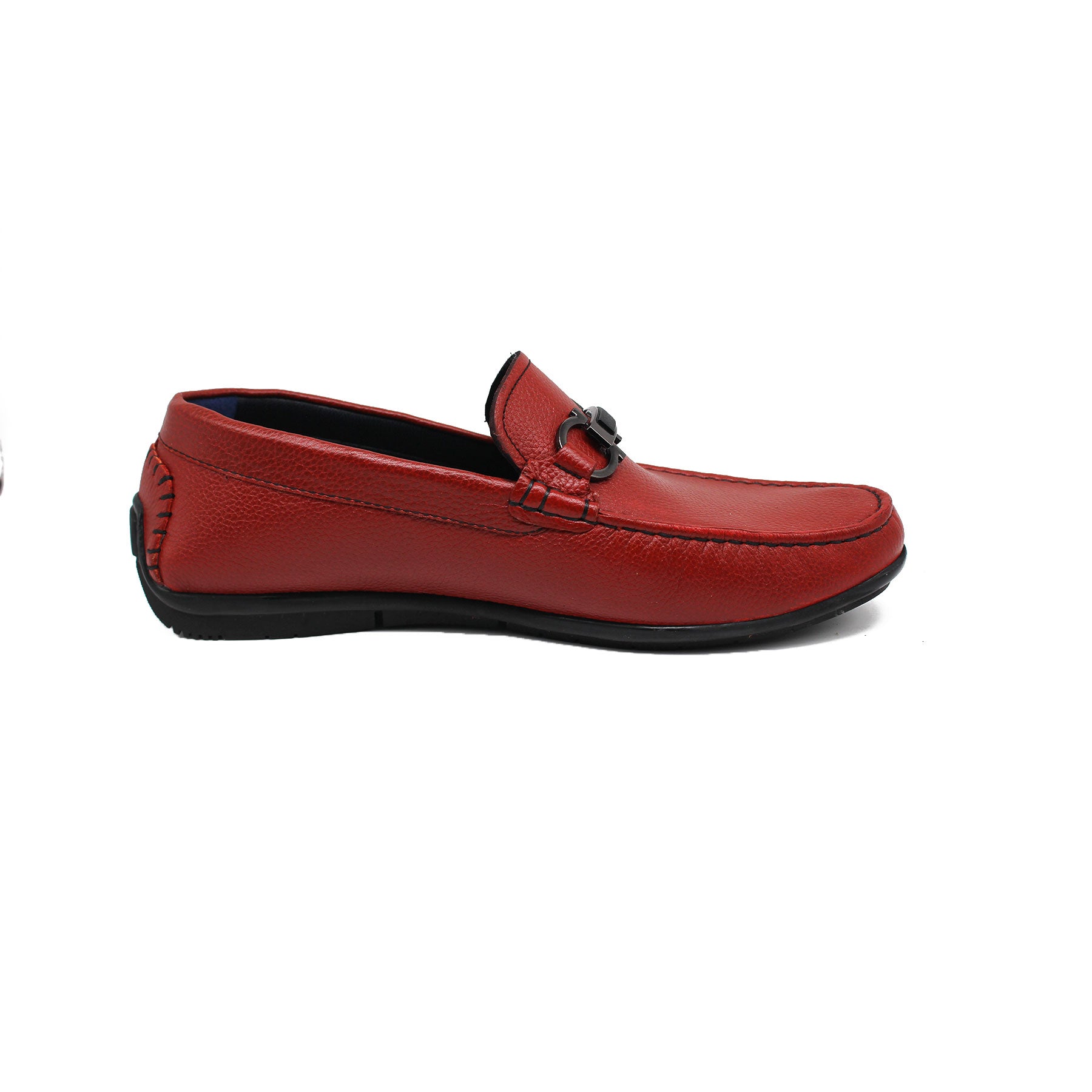 Mocassin en Cuir Ref : 0028 Bordeaux