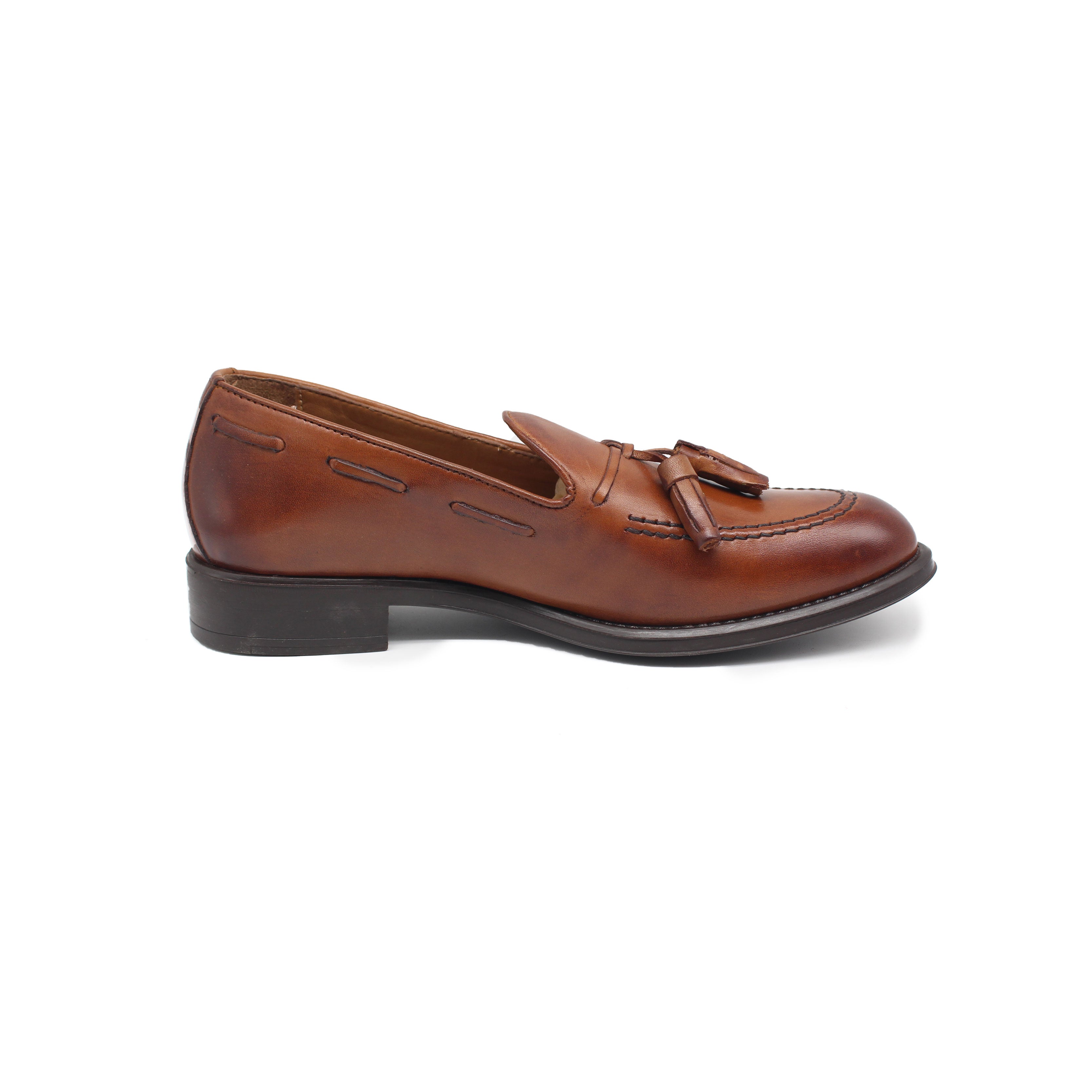 Chaussure Class en Cuir Ref: 214 Marron Clair