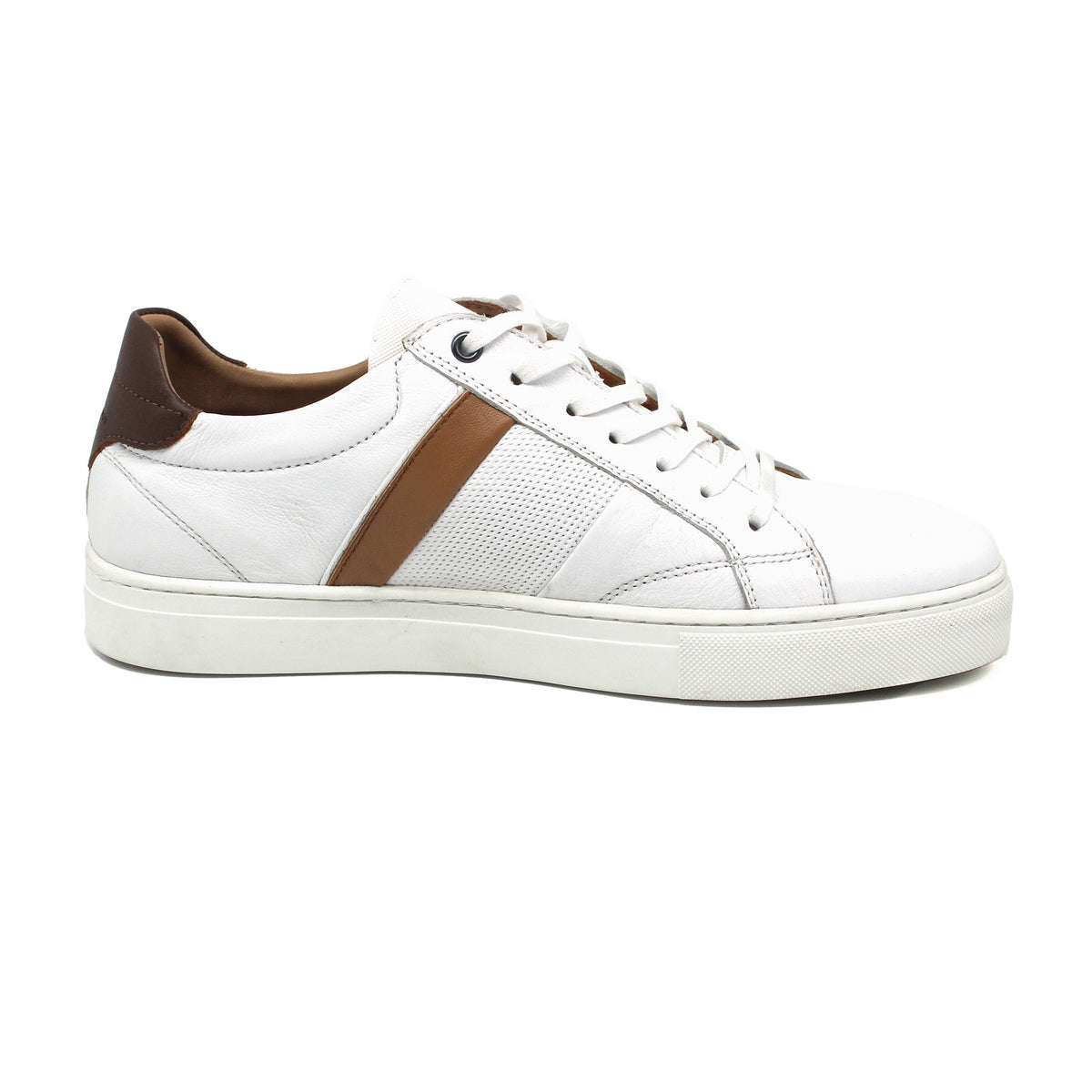 Basket en cuir standard 718 blanc