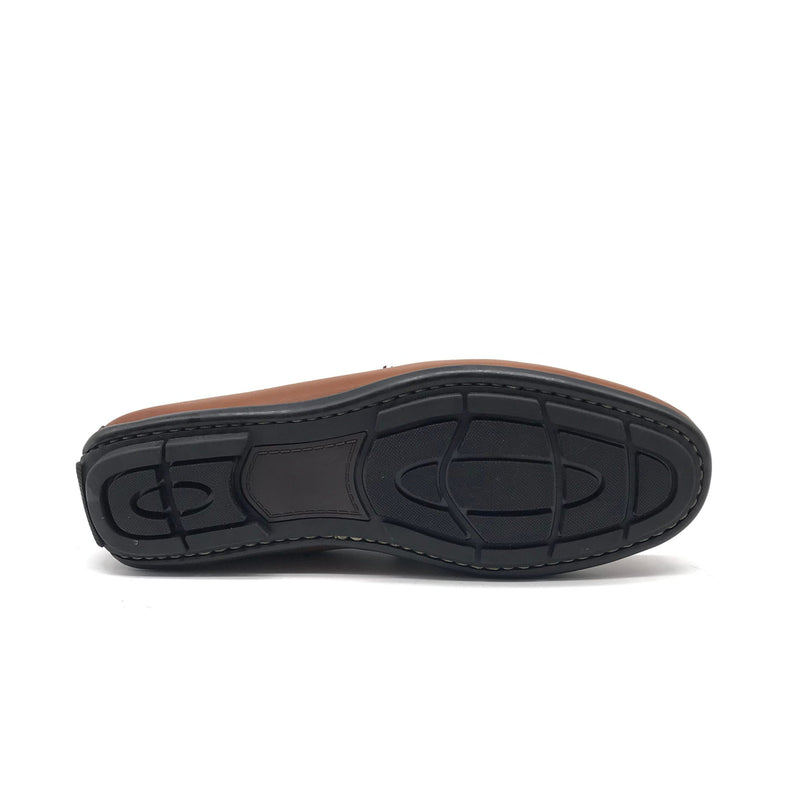 MO1746 Mocassin en Cuir Taba