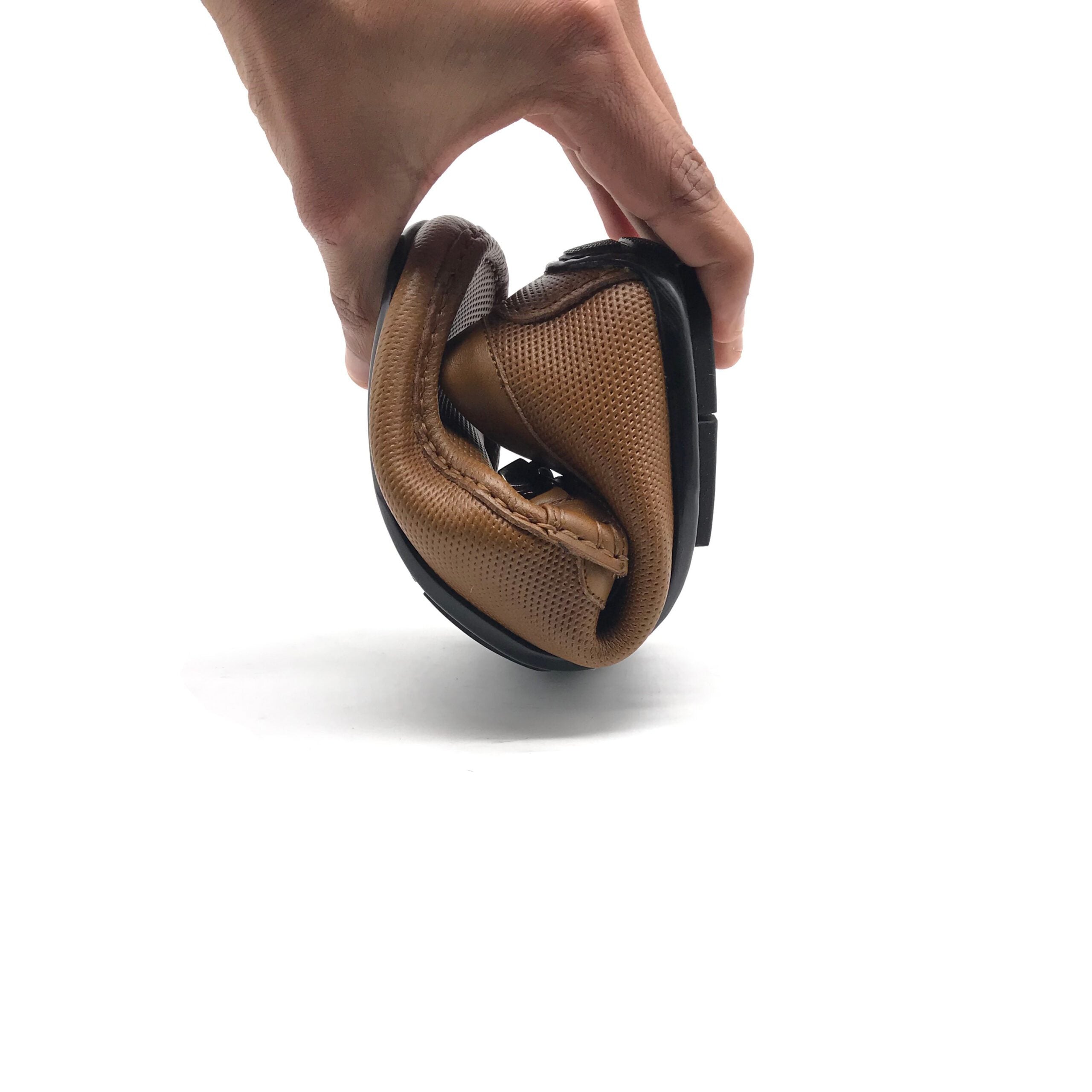 MO1046 Mocassin en Cuir Sablé